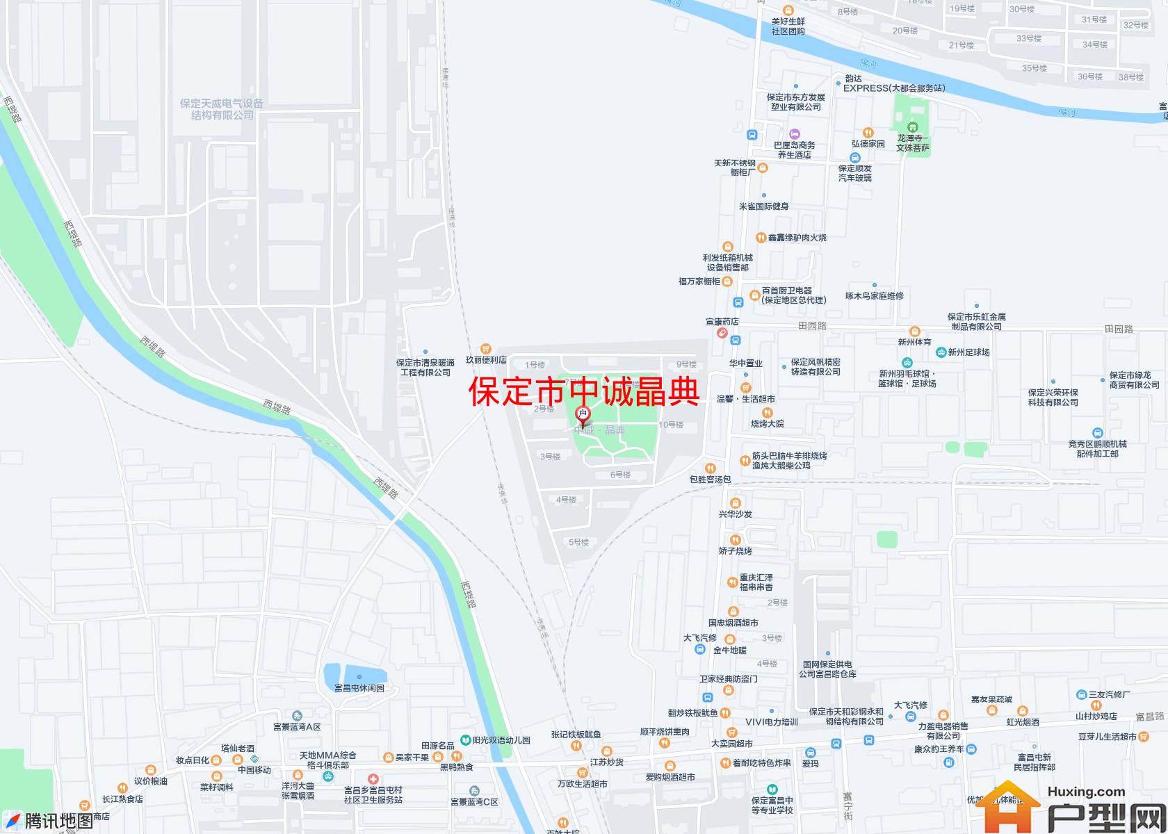 中诚晶典小区 - 户型网