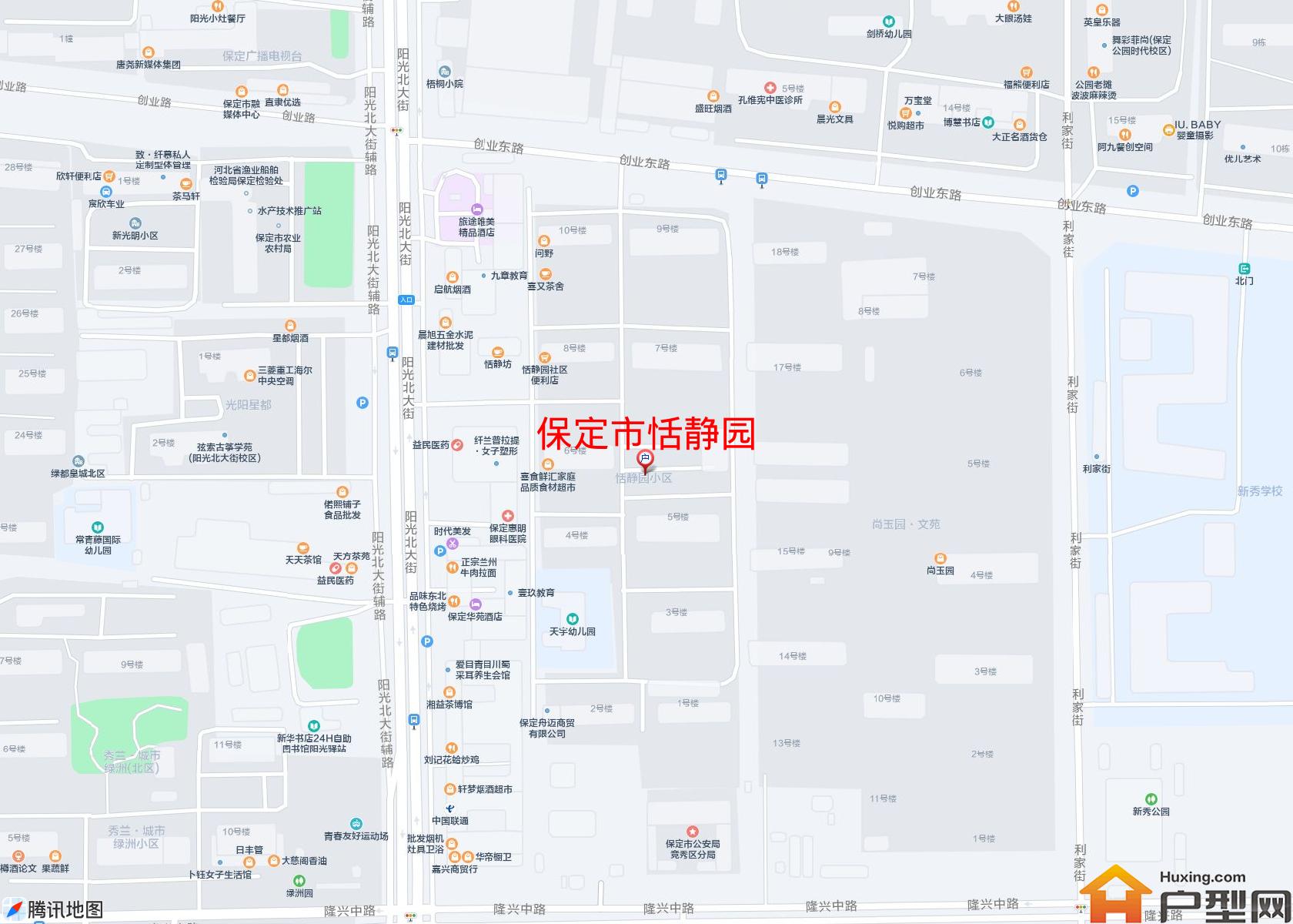 恬静园小区 - 户型网