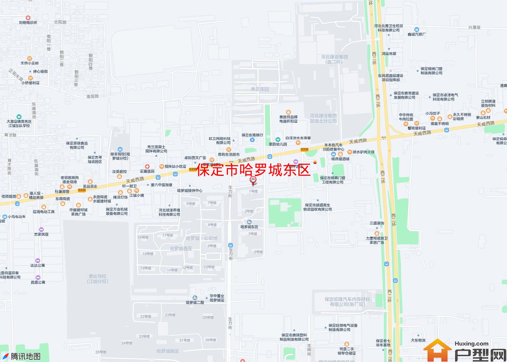 哈罗城东区小区 - 户型网