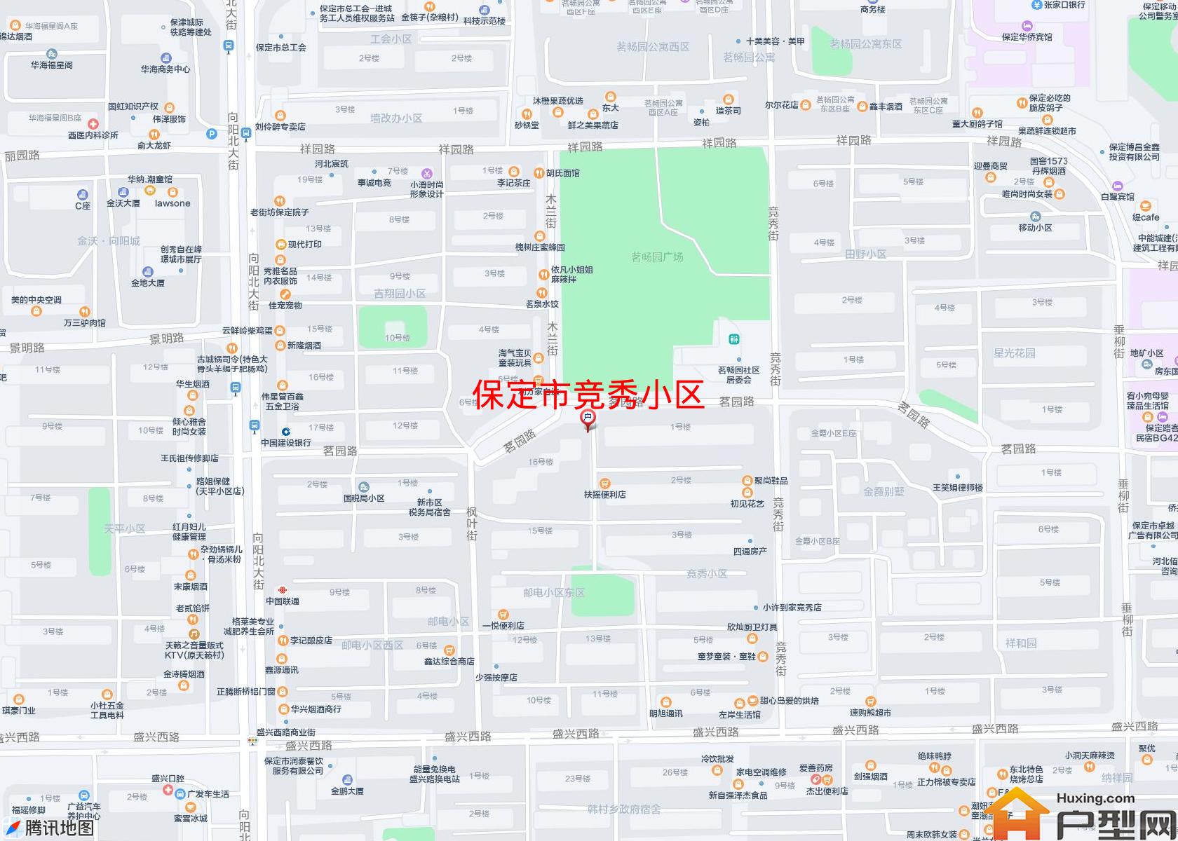 竞秀小区小区 - 户型网