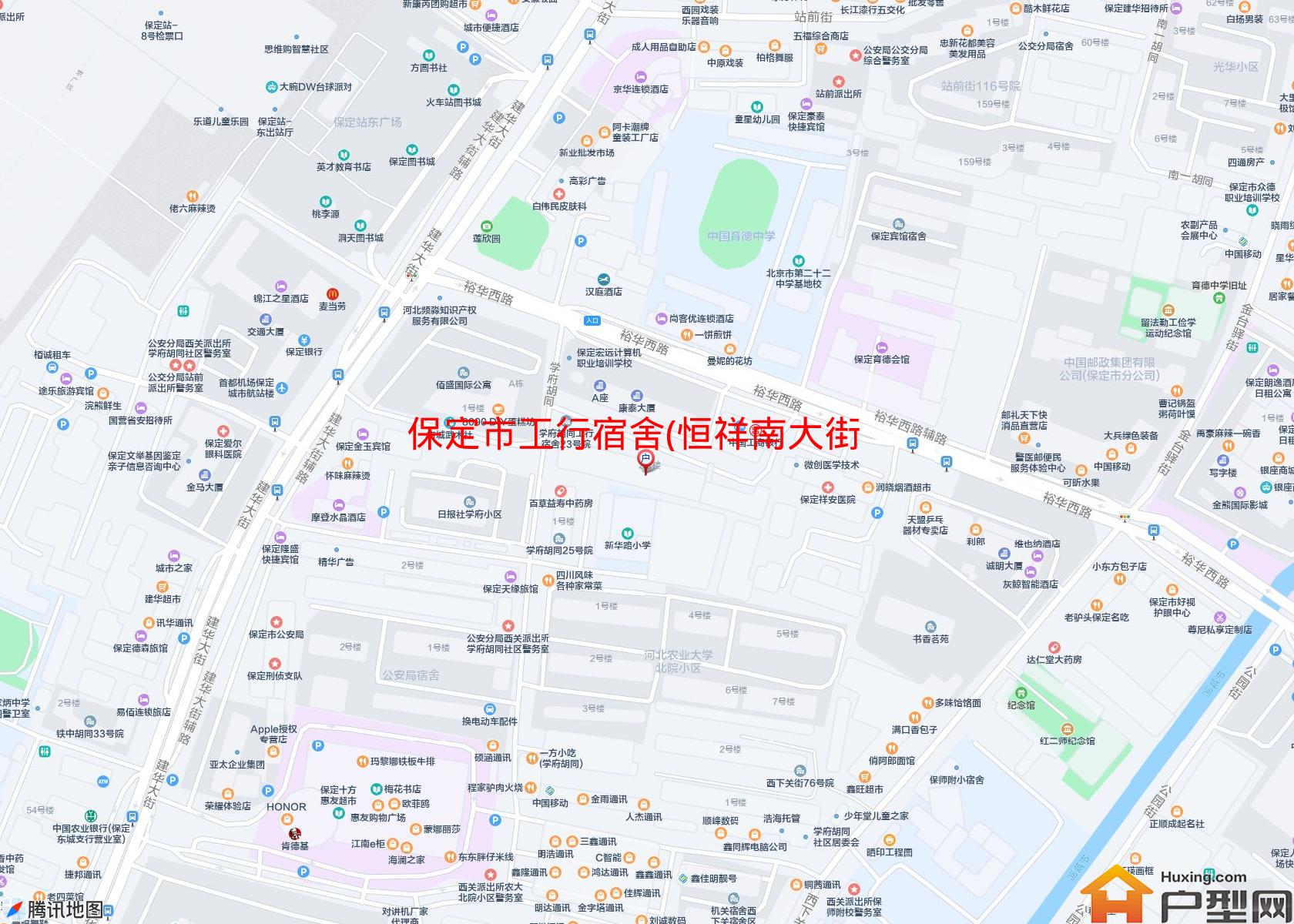 工行宿舍(恒祥南大街)小区 - 户型网