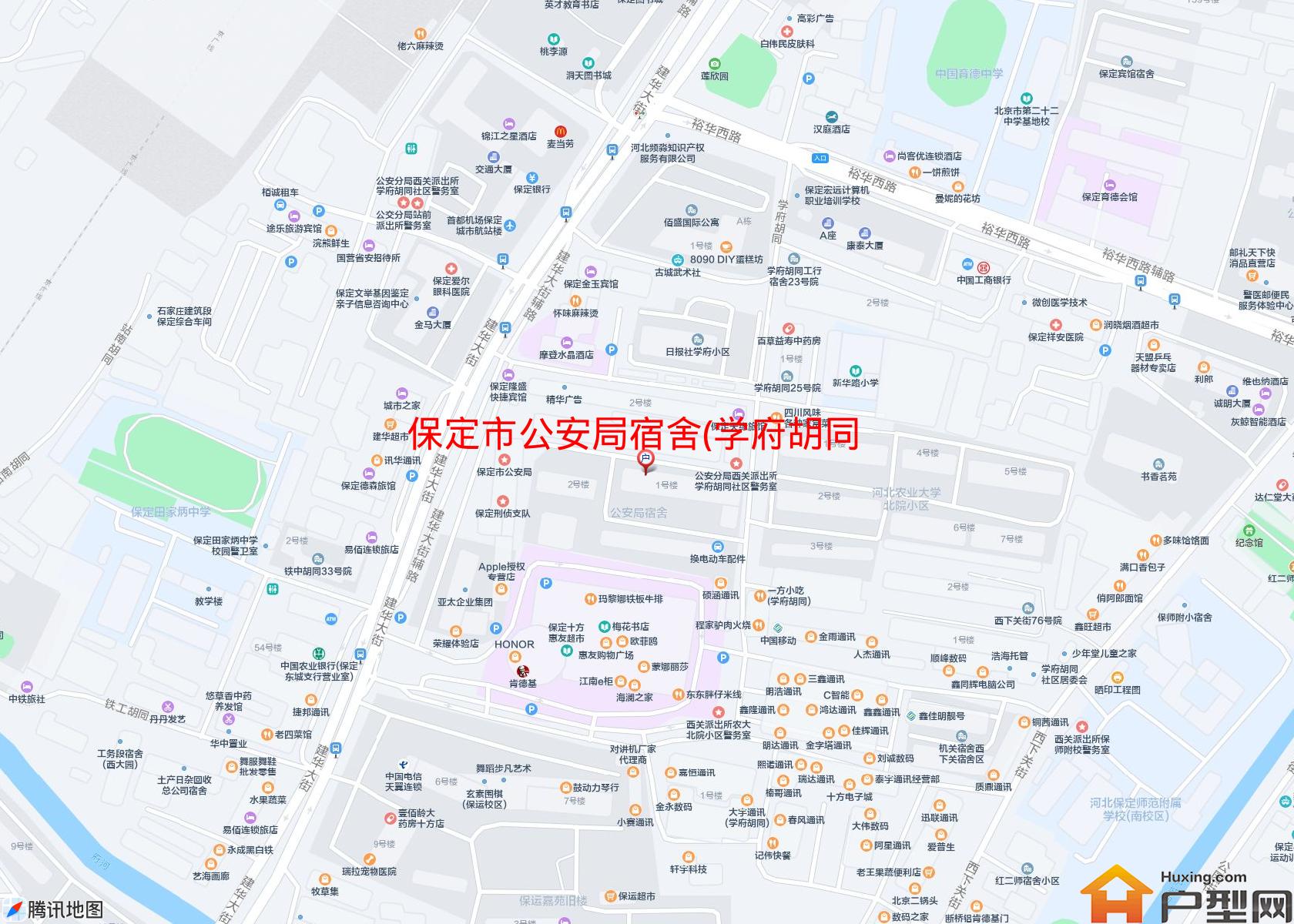 公安局宿舍(学府胡同)小区 - 户型网