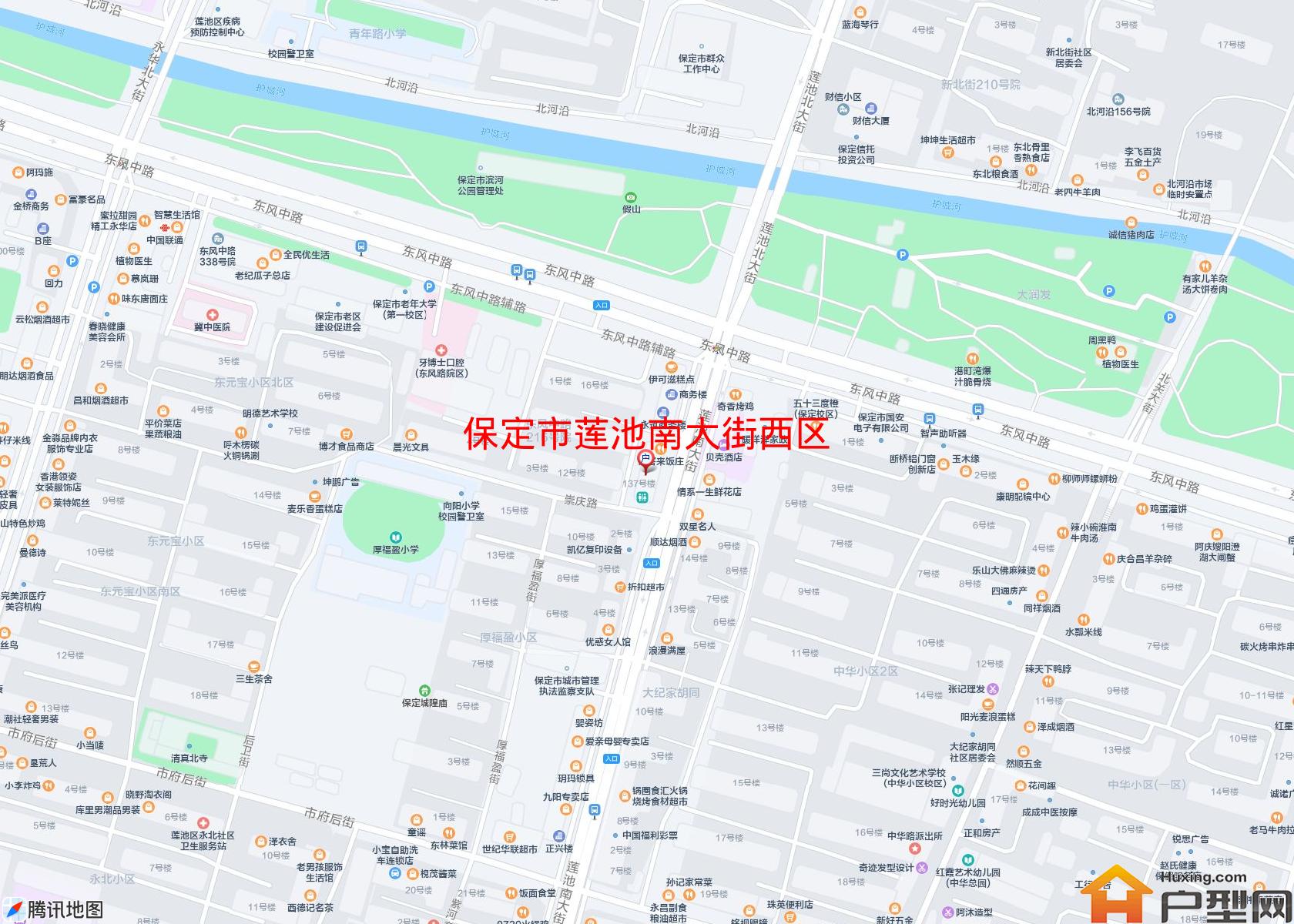 莲池南大街西区小区 - 户型网