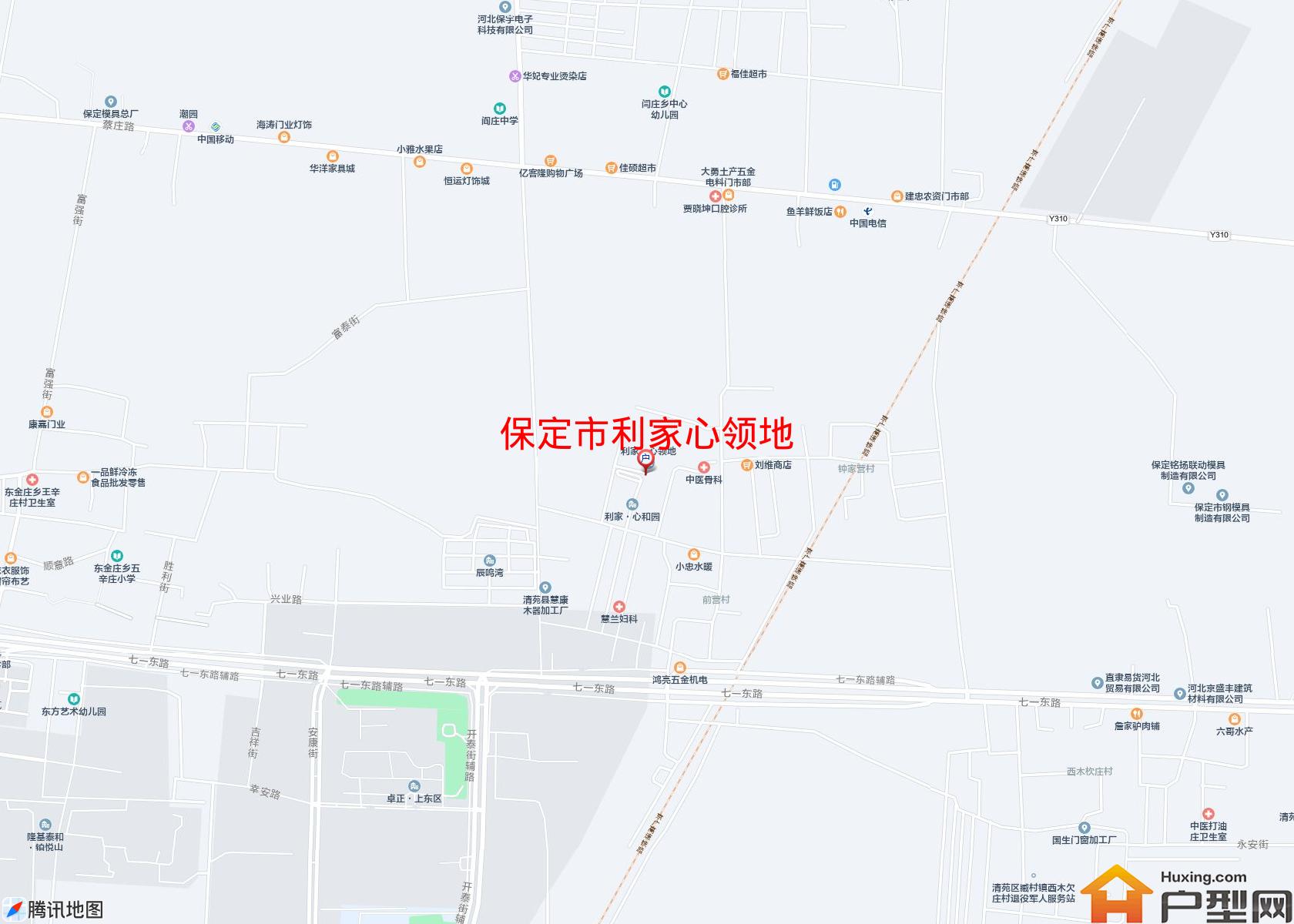 利家心领地小区 - 户型网