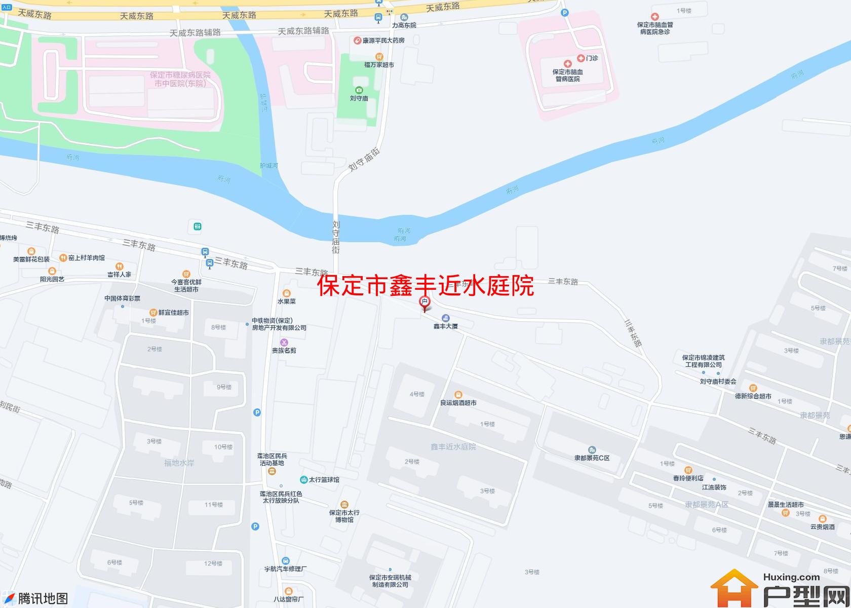 鑫丰近水庭院小区 - 户型网