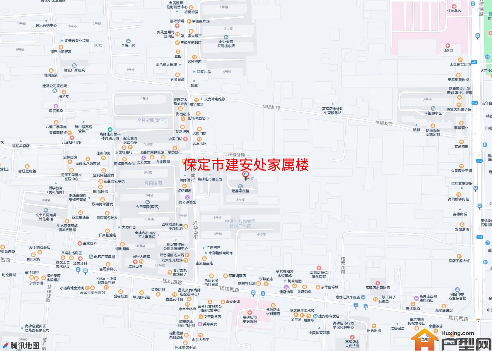 建安处家属楼小区 - 户型网