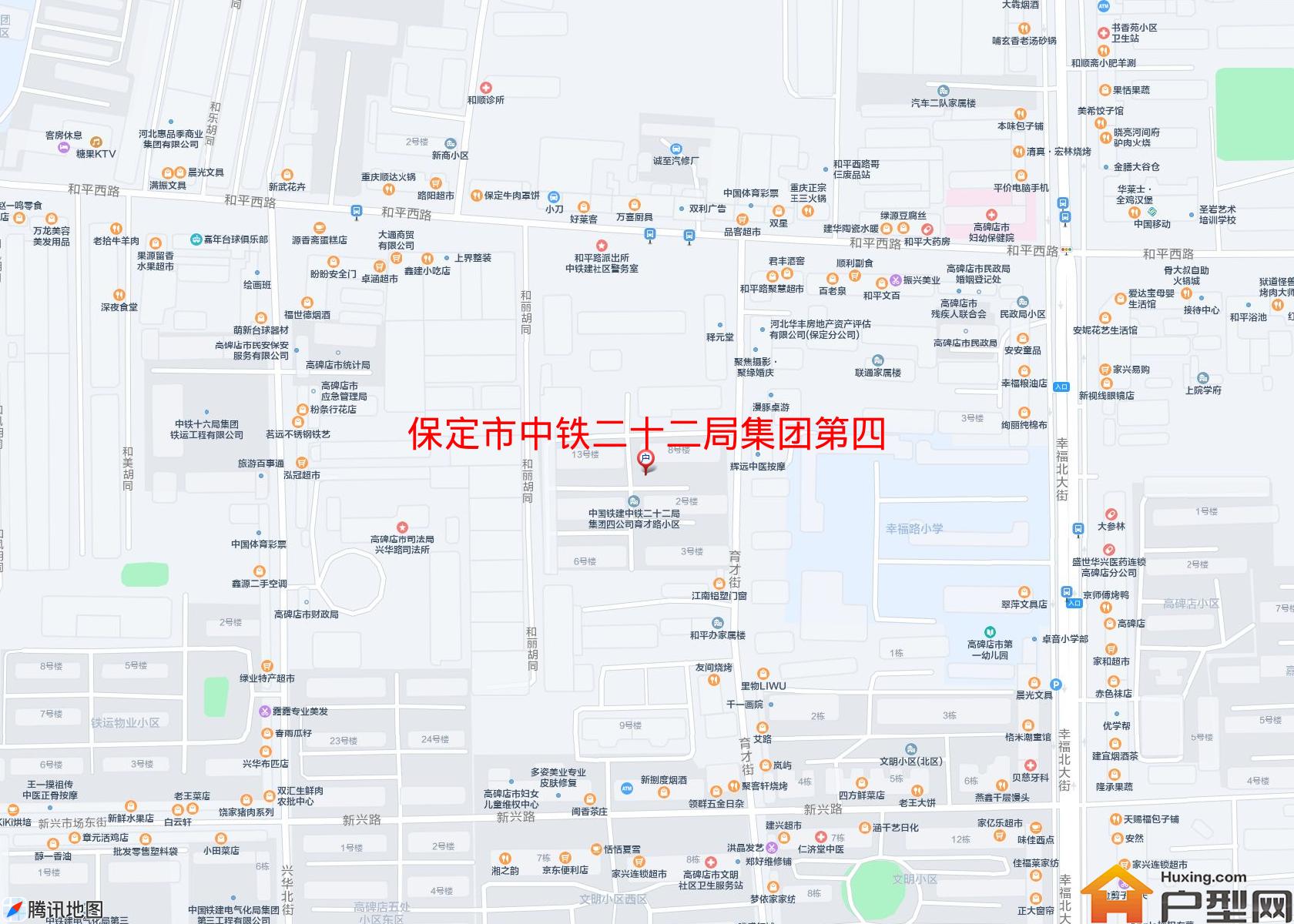 中铁二十二局集团第四工程公司育才路小区小区 - 户型网
