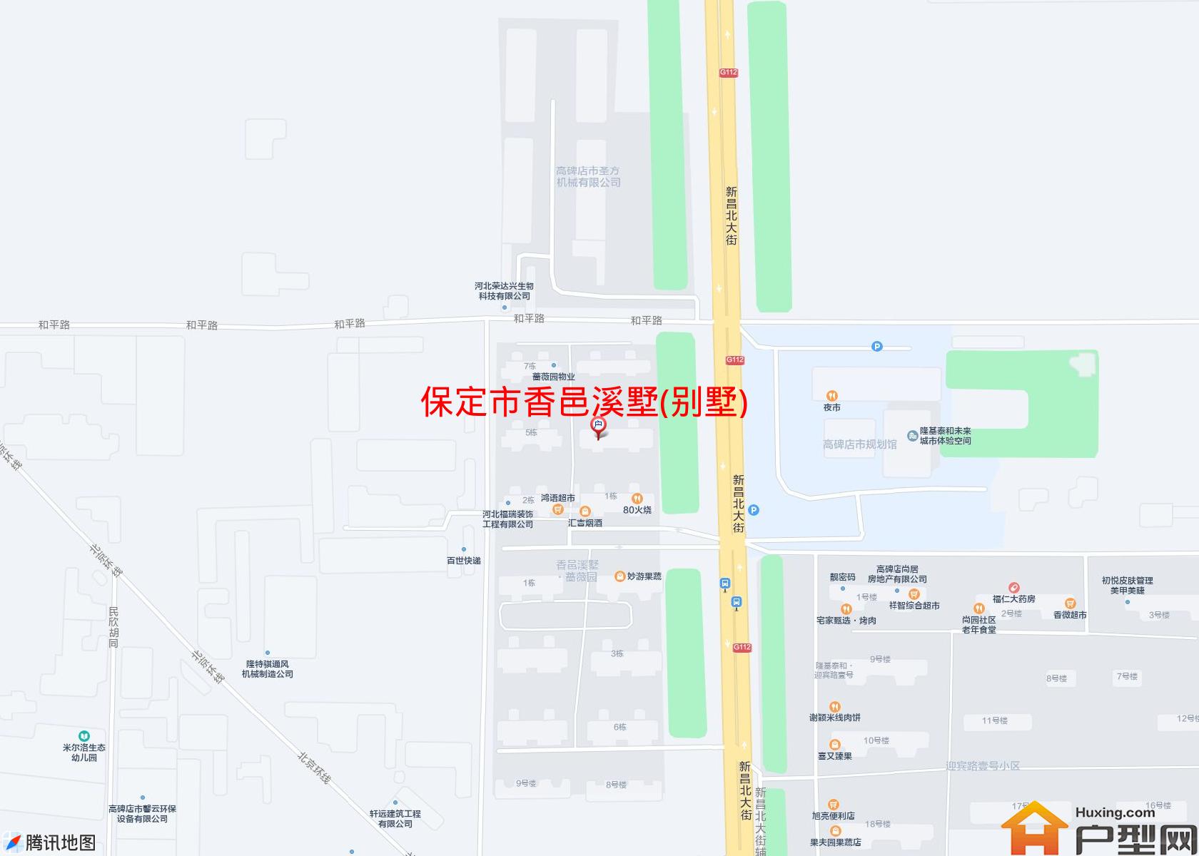 香邑溪墅(别墅)小区 - 户型网