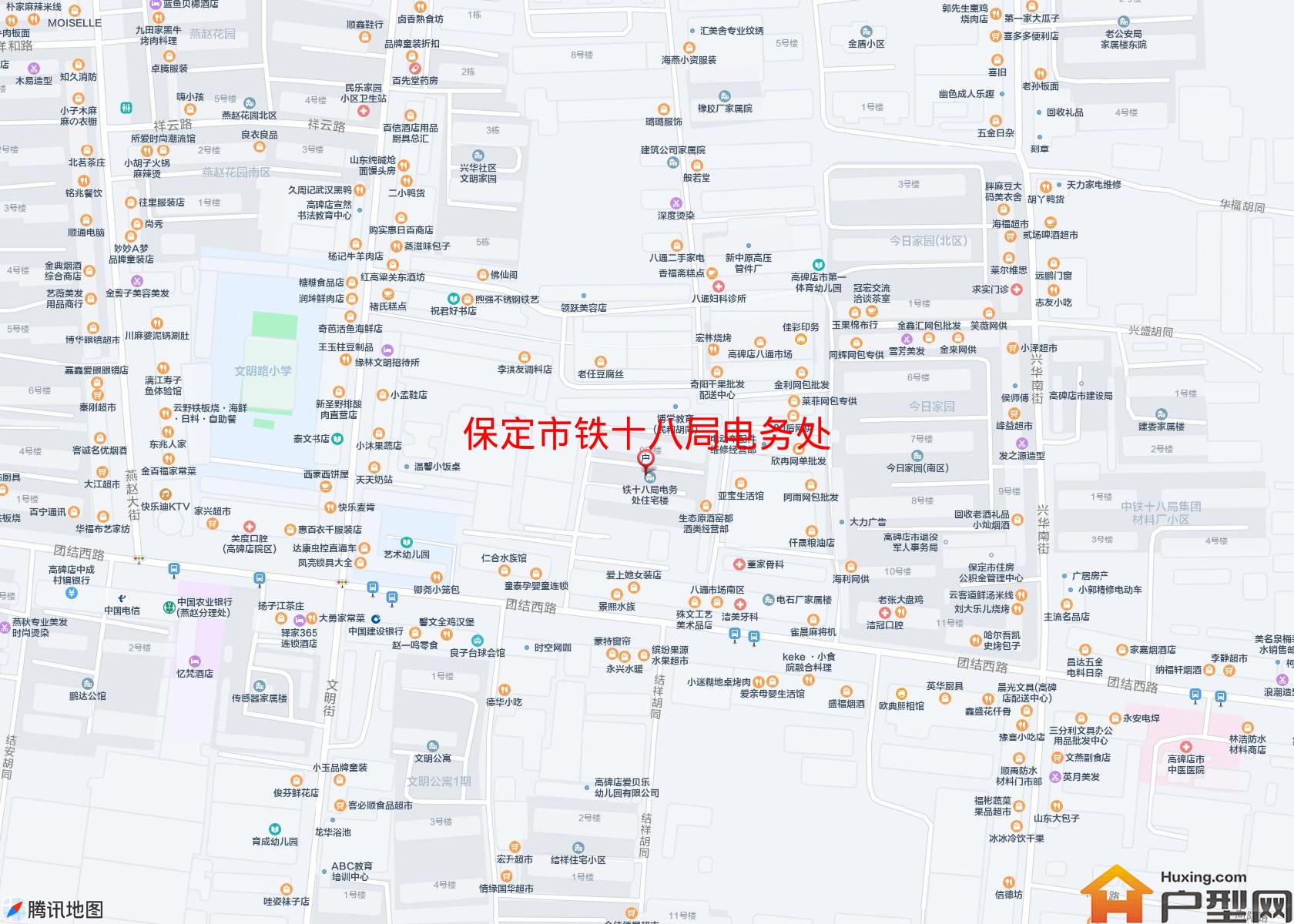 铁十八局电务处小区 - 户型网