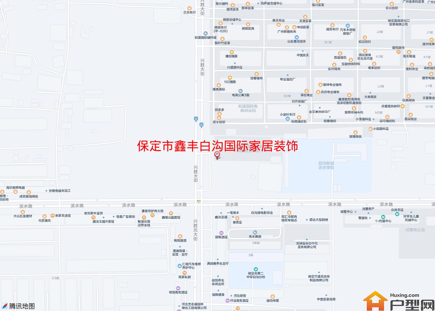 鑫丰白沟国际家居装饰广场小区 - 户型网