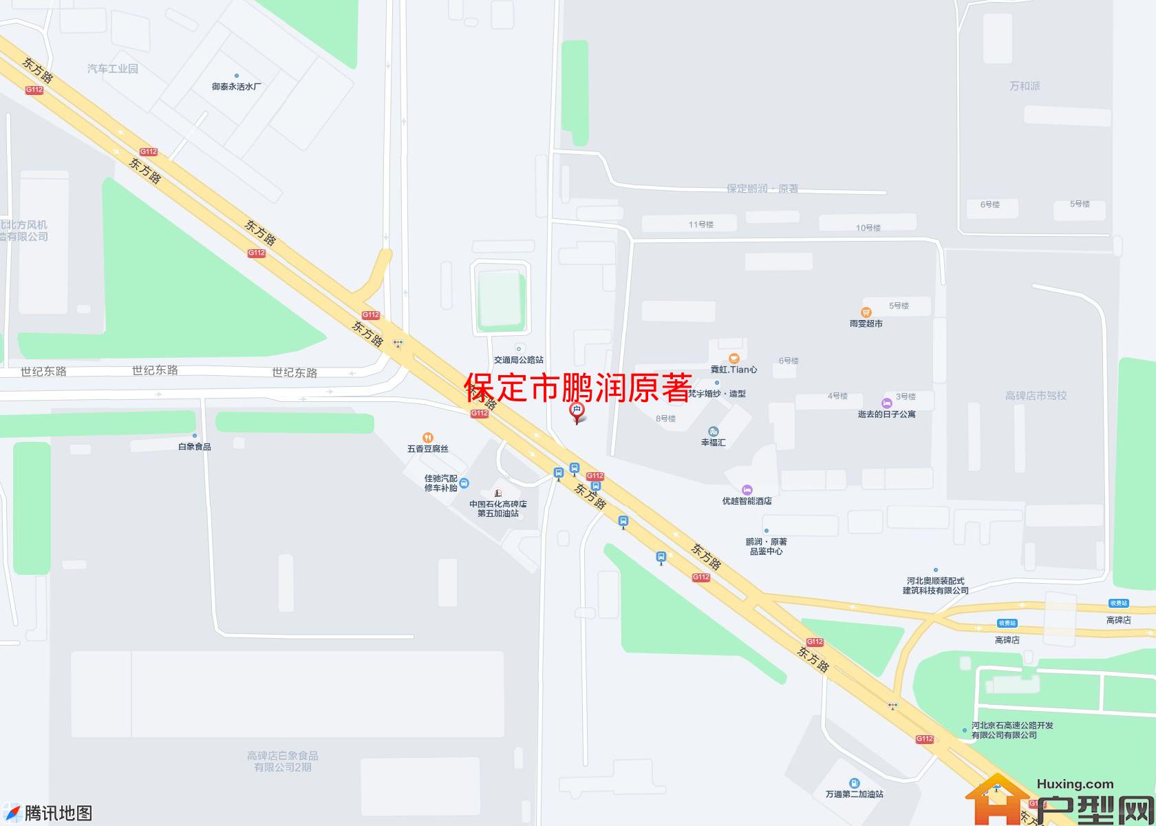 鹏润原著小区 - 户型网