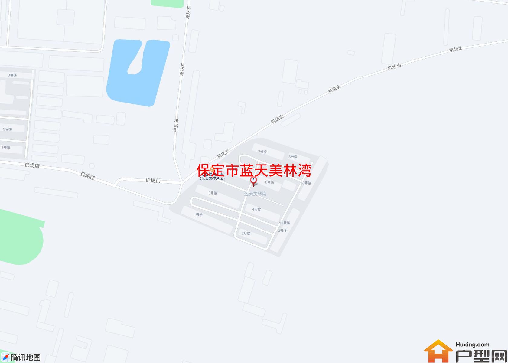蓝天美林湾小区 - 户型网