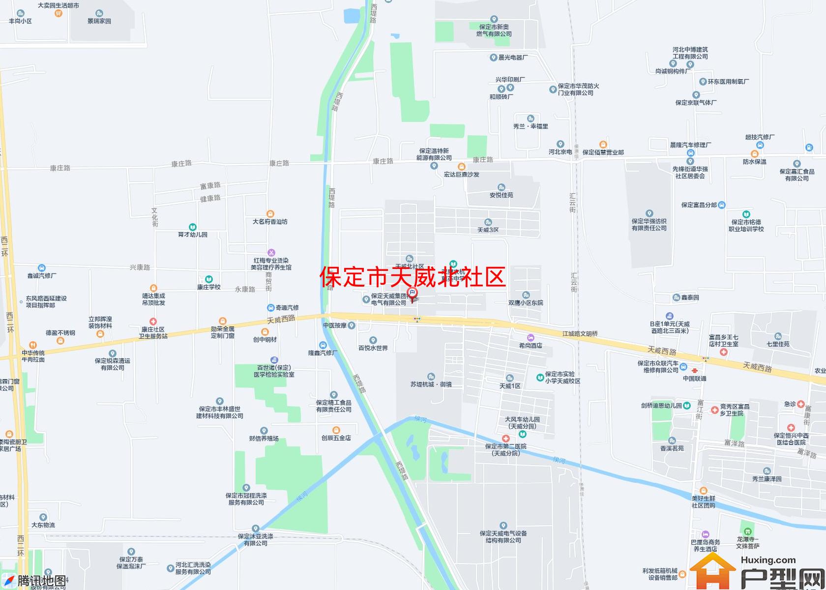 天威北社区小区 - 户型网