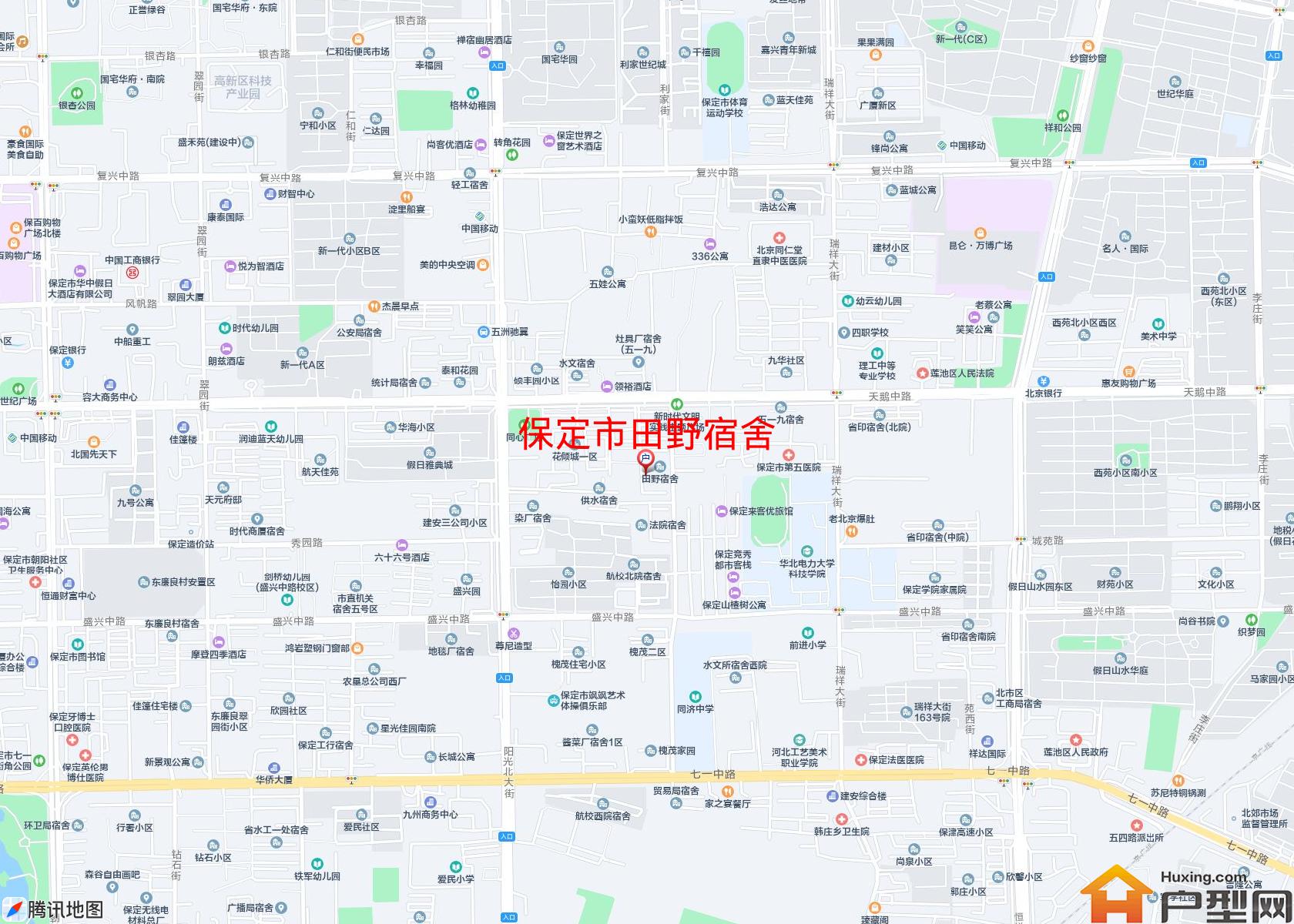 田野宿舍小区 - 户型网