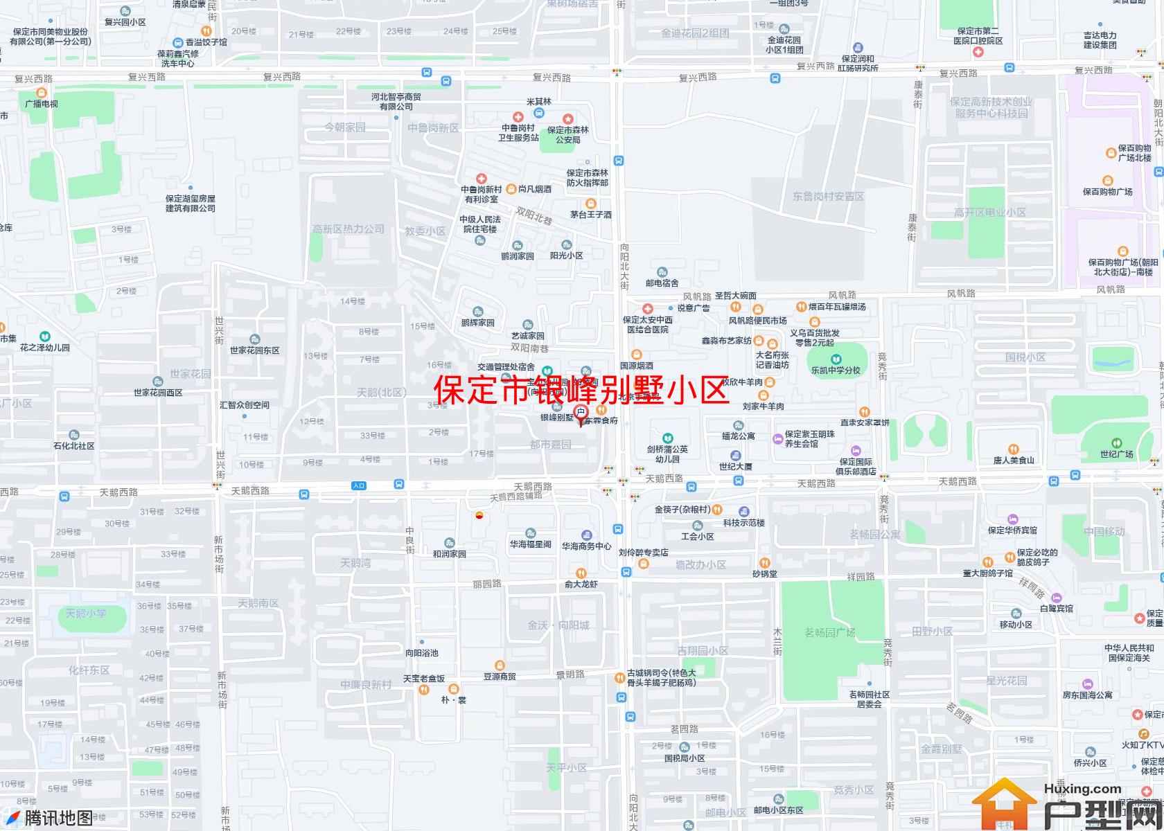 银峰别墅小区小区 - 户型网