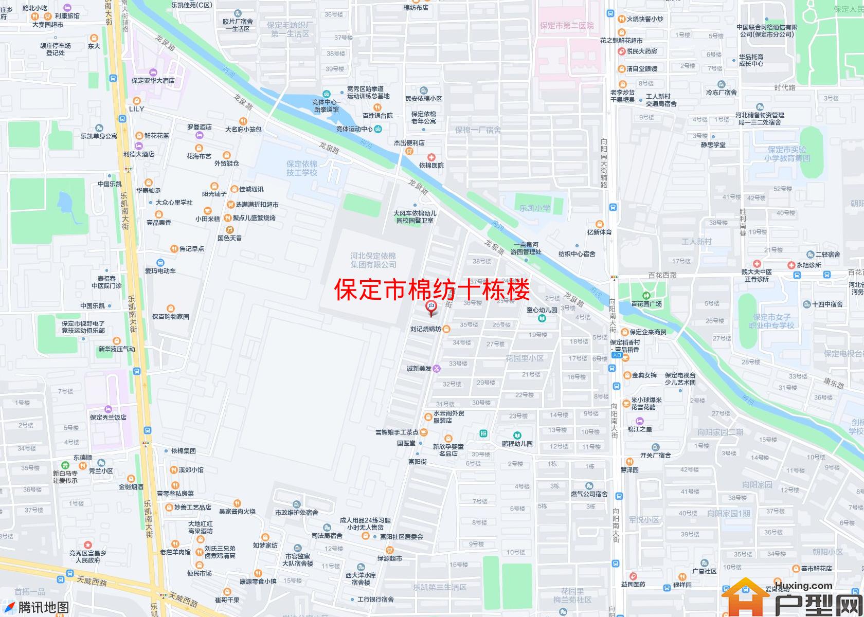棉纺十栋楼小区 - 户型网
