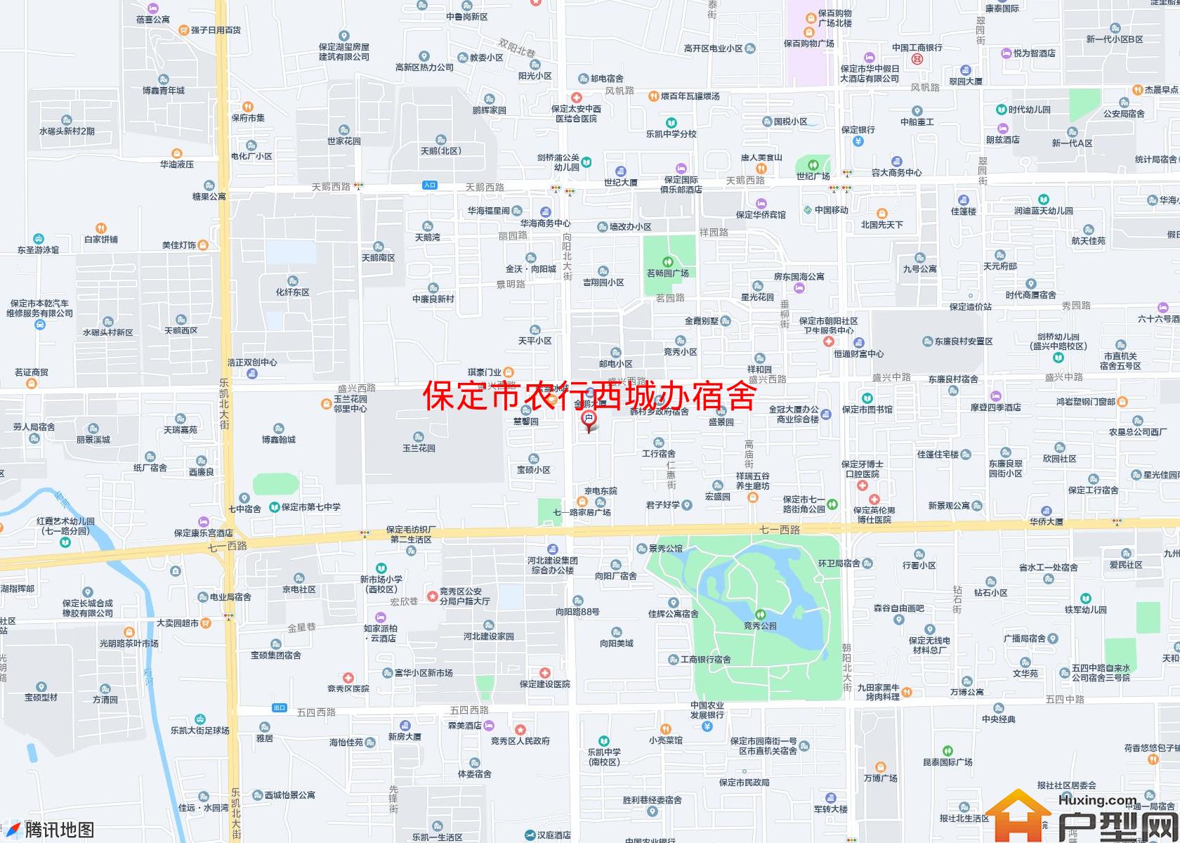 农行西城办宿舍小区 - 户型网