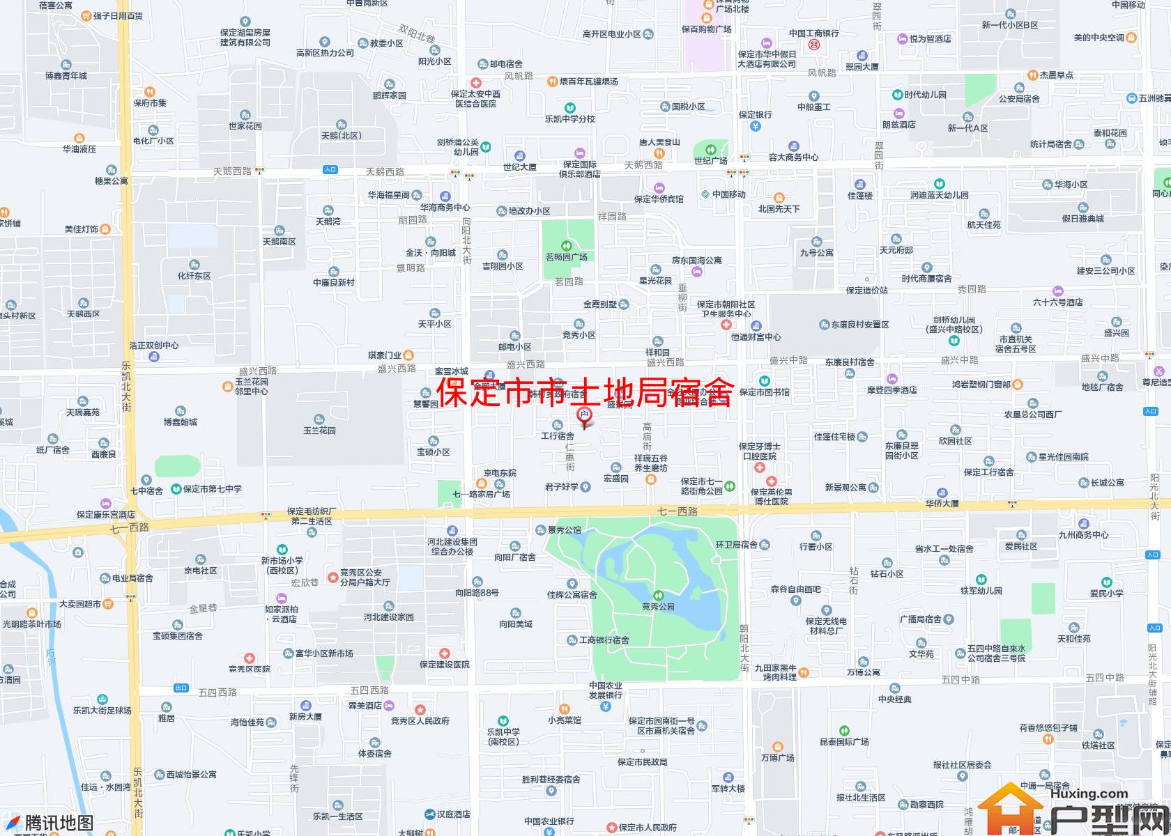 市土地局宿舍小区 - 户型网