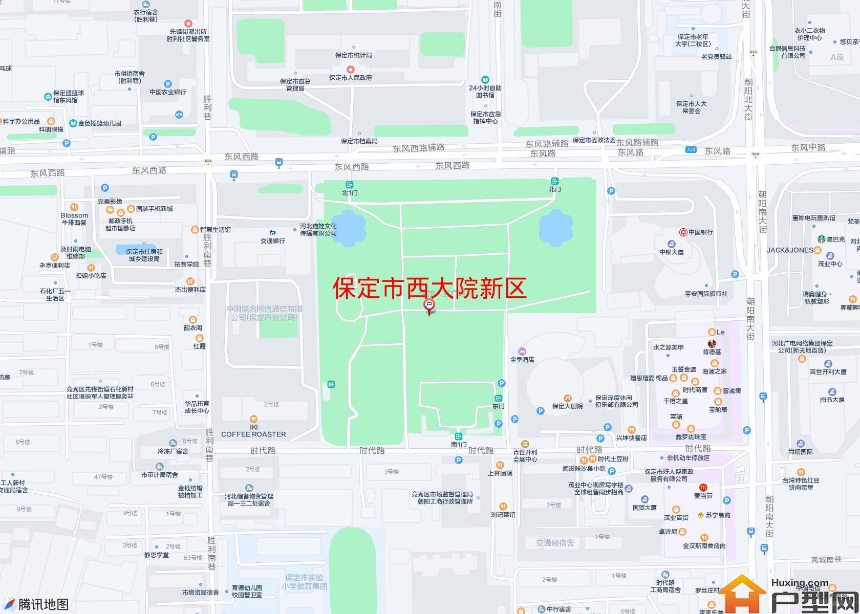 西大院新区小区 - 户型网