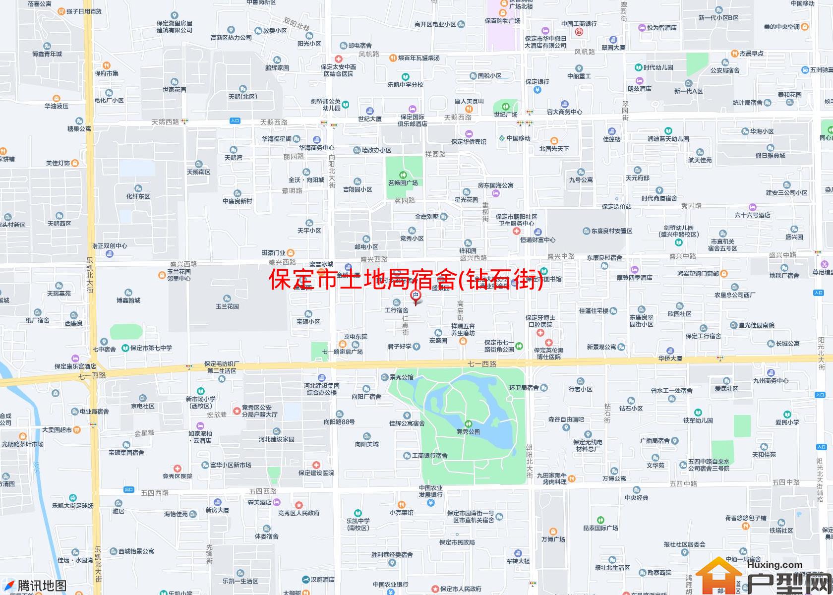 土地局宿舍(钻石街)小区 - 户型网