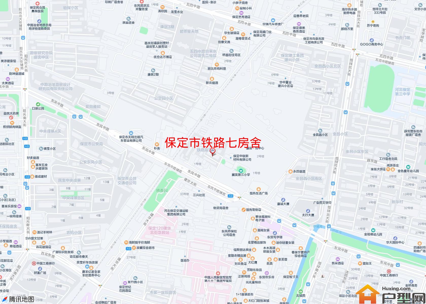 铁路七房舍小区 - 户型网