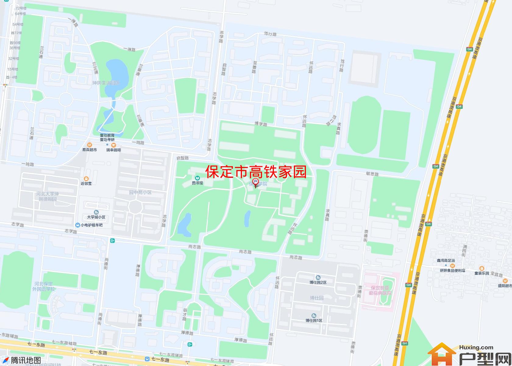 高铁家园小区 - 户型网