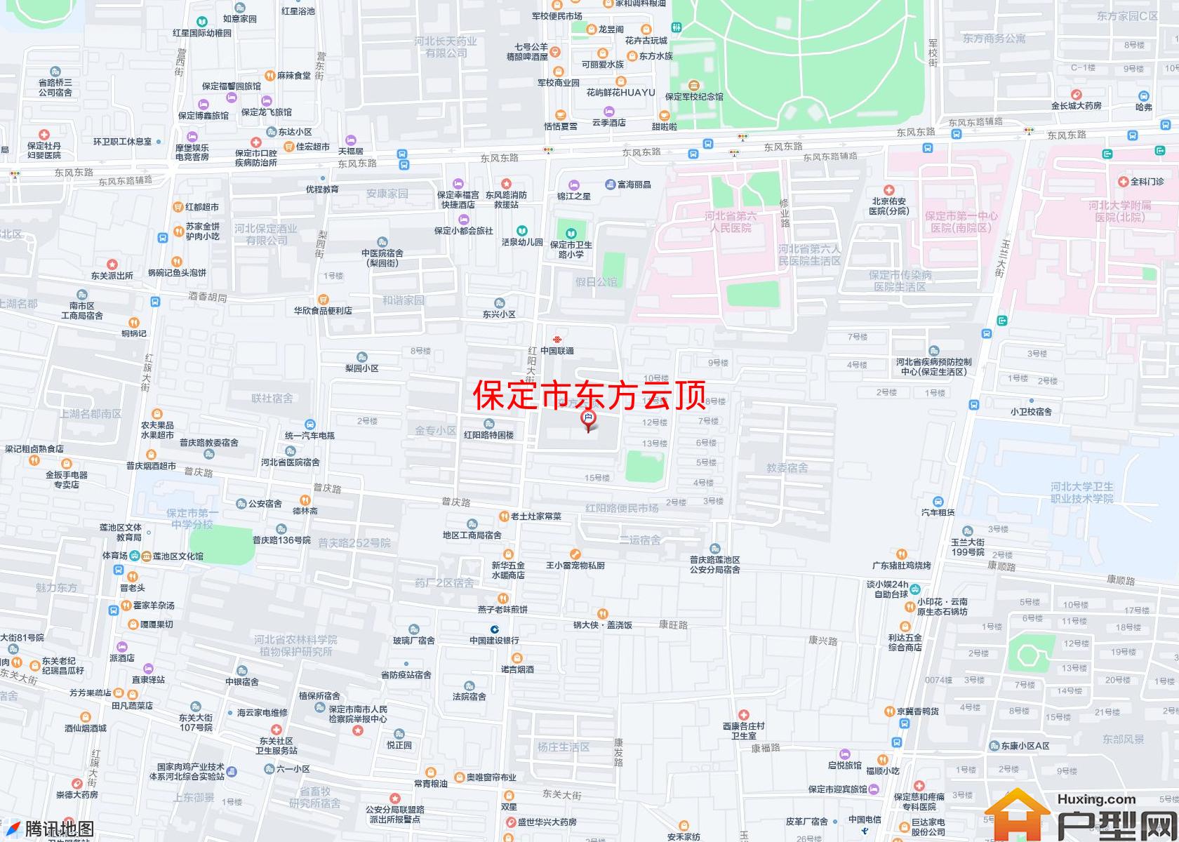 东方云顶小区 - 户型网