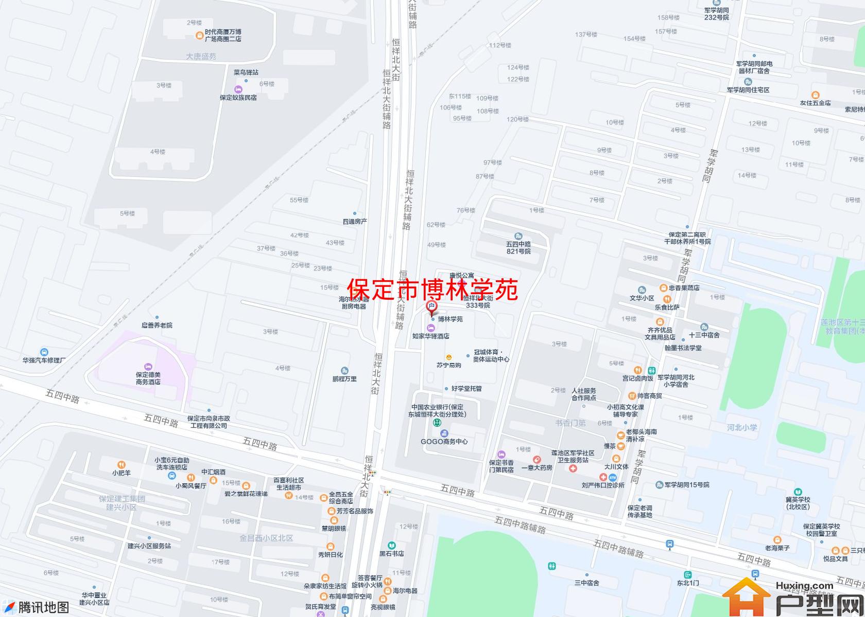 博林学苑小区 - 户型网