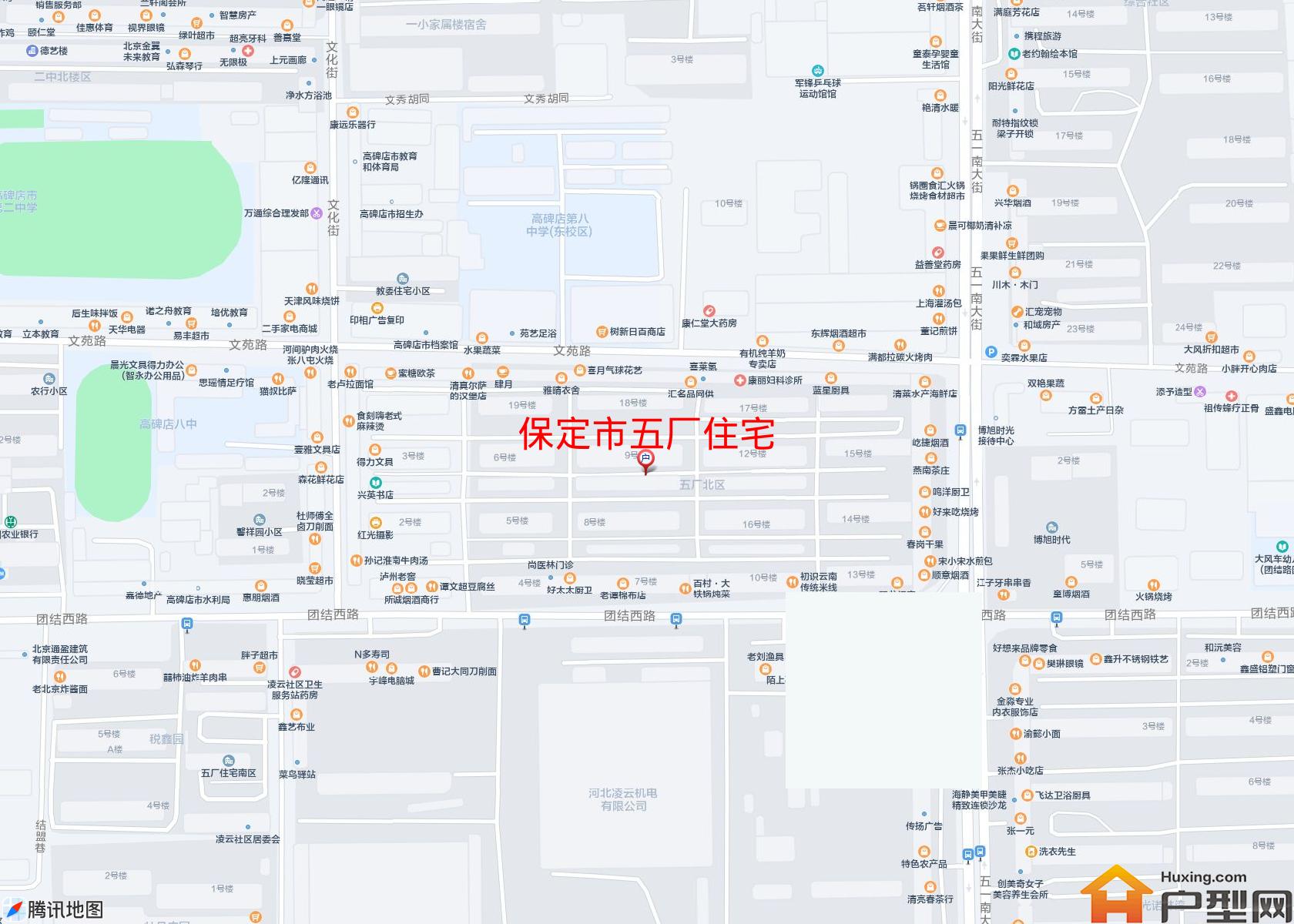 五厂住宅小区 - 户型网