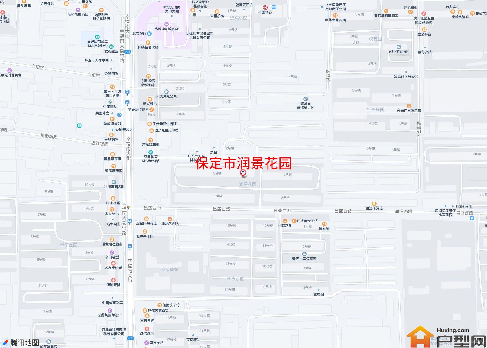 润景花园小区 - 户型网