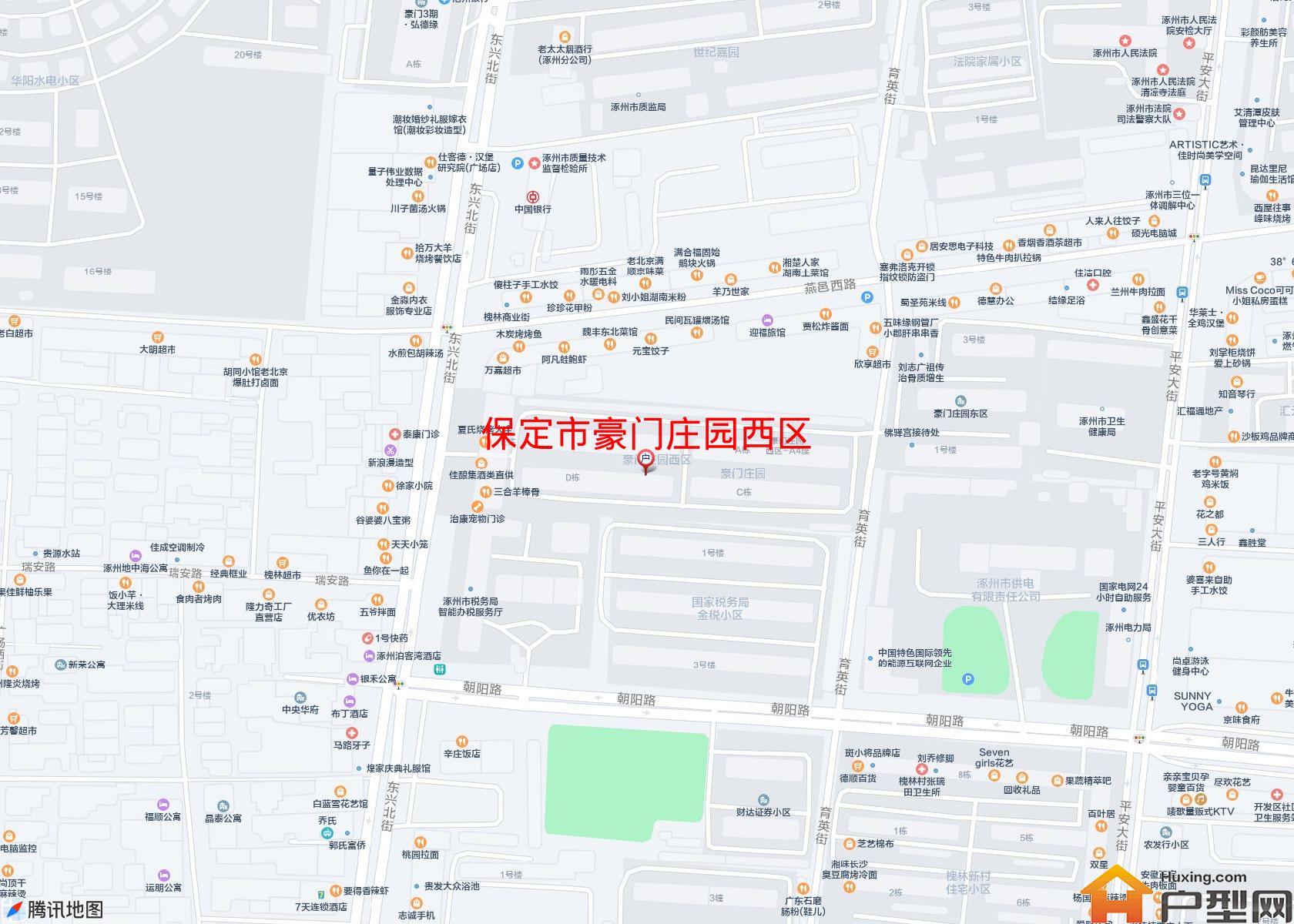 豪门庄园西区小区 - 户型网