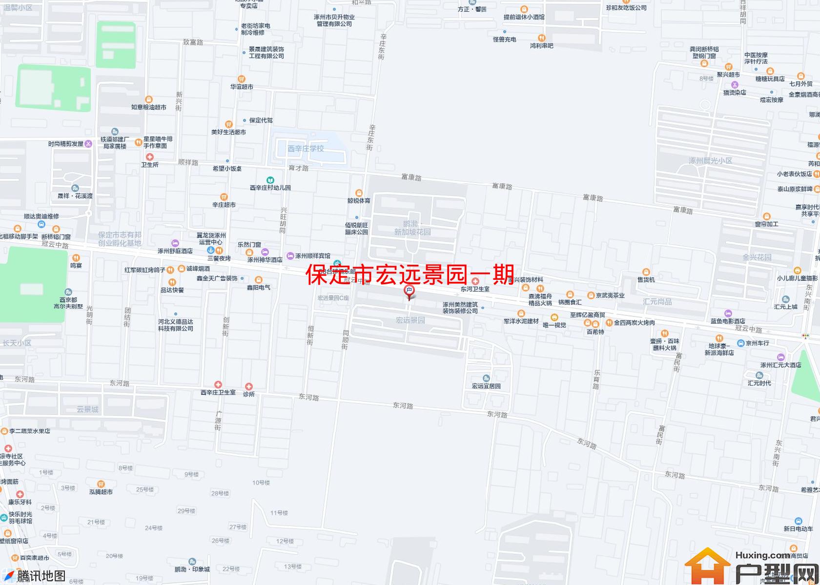 宏远景园一期小区 - 户型网