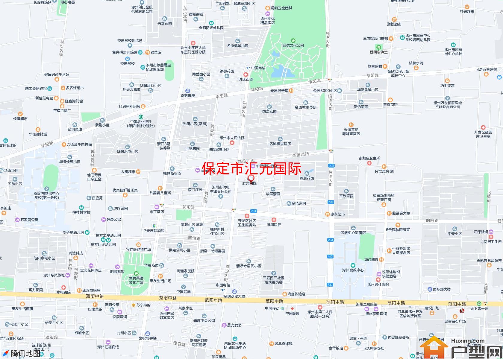 汇元国际小区 - 户型网