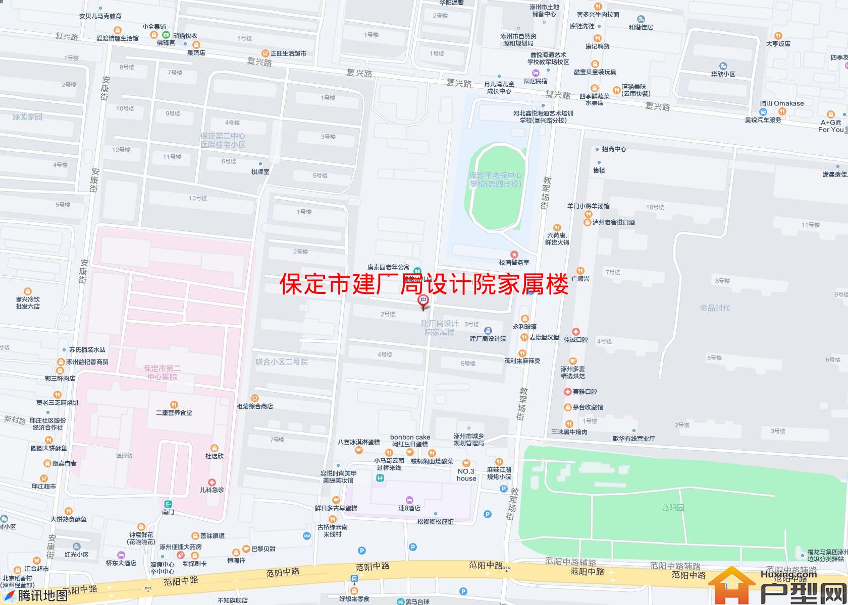 建厂局设计院家属楼小区 - 户型网