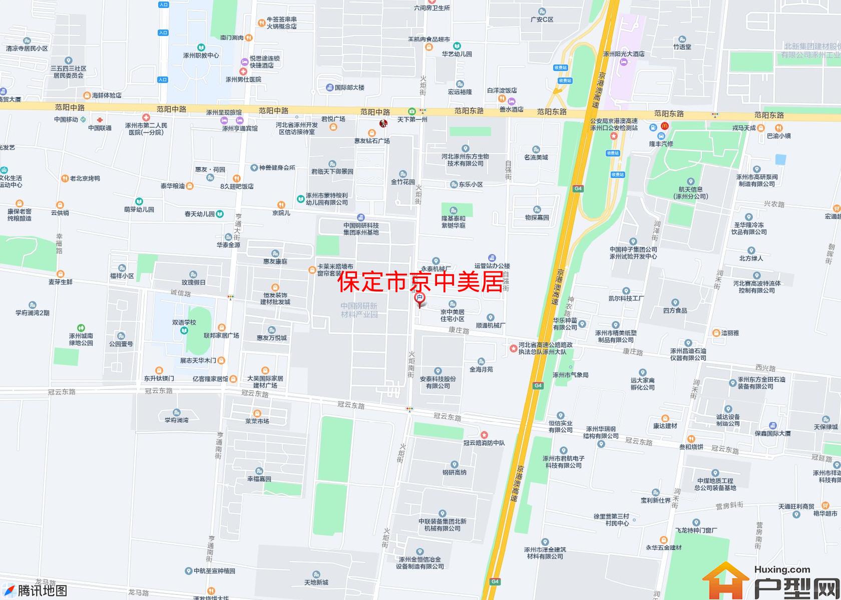 京中美居小区 - 户型网