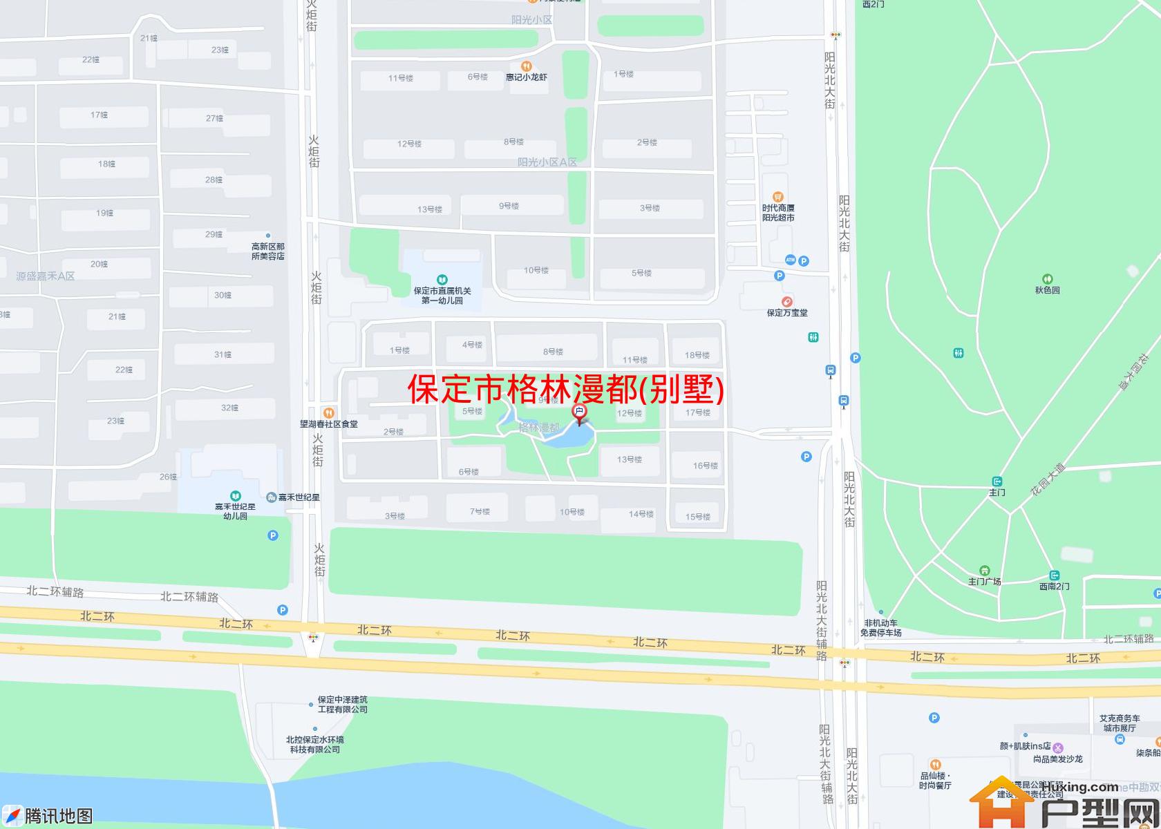 格林漫都(别墅)小区 - 户型网