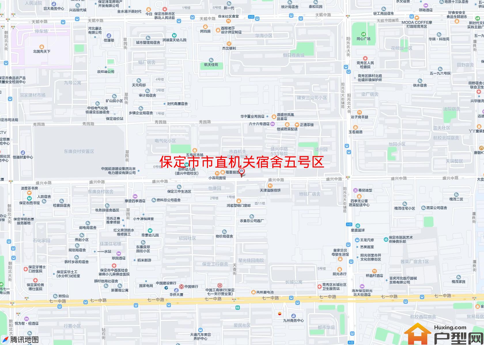 市直机关宿舍五号区小区 - 户型网