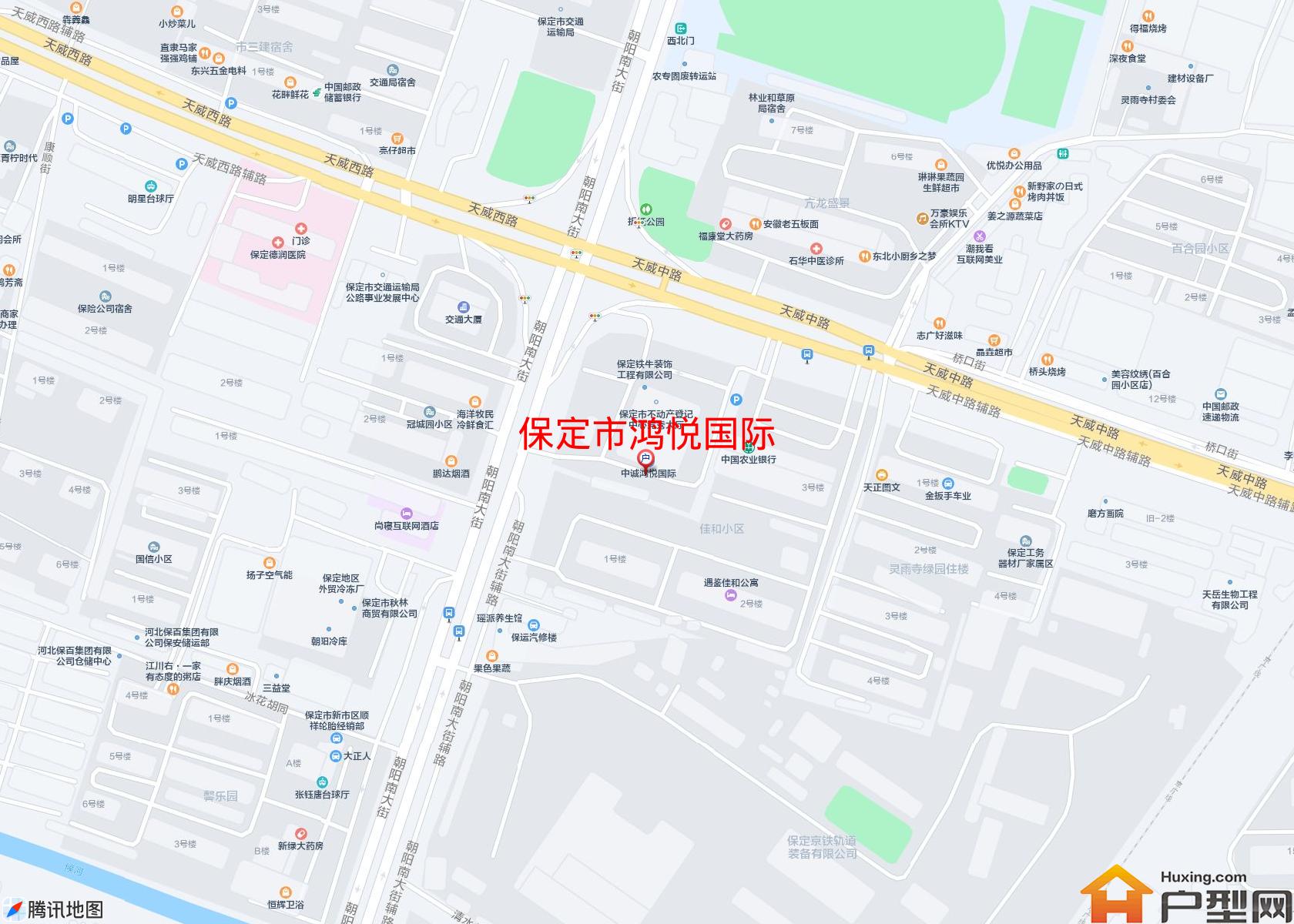 鸿悦国际小区 - 户型网