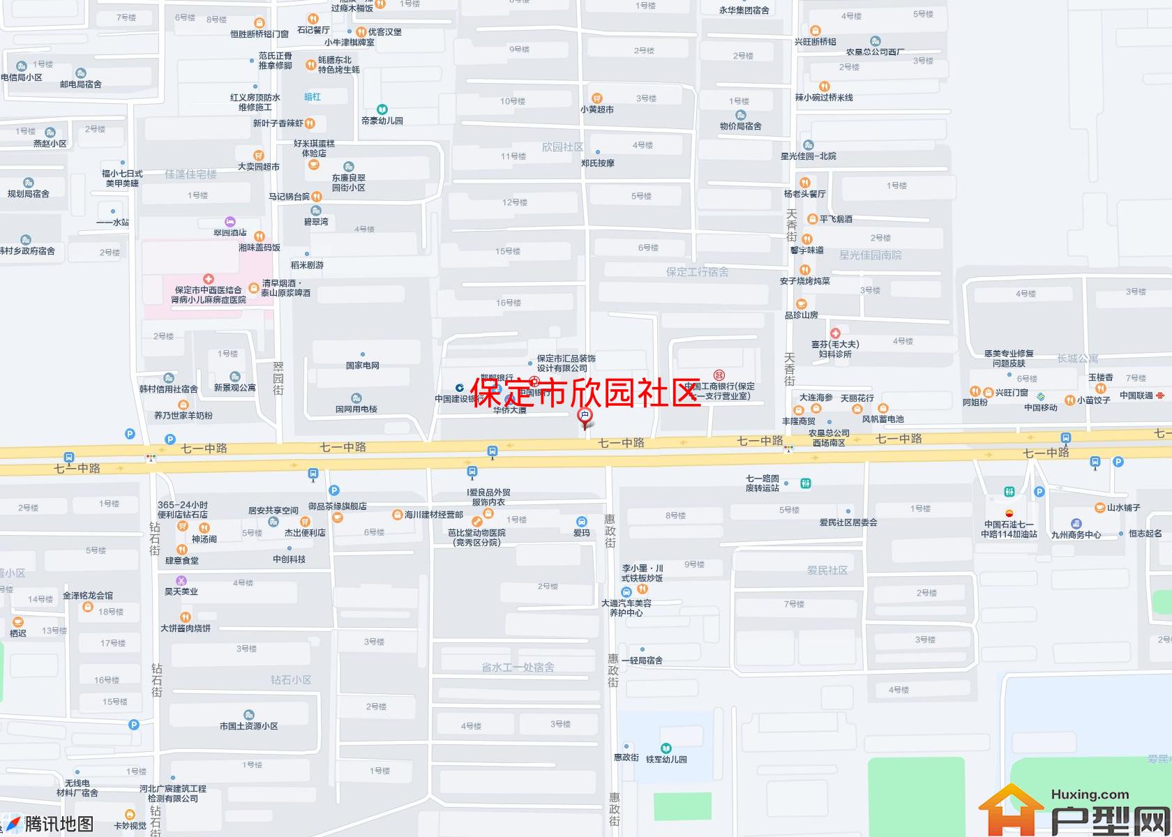 欣园社区小区 - 户型网