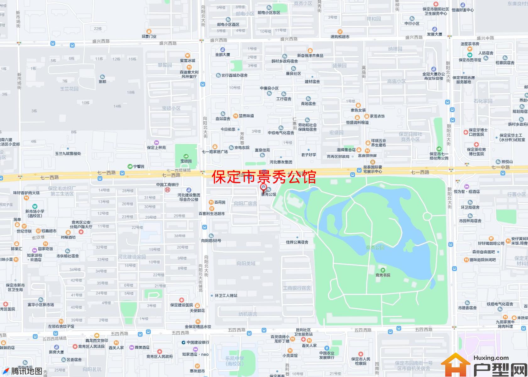 景秀公馆小区 - 户型网