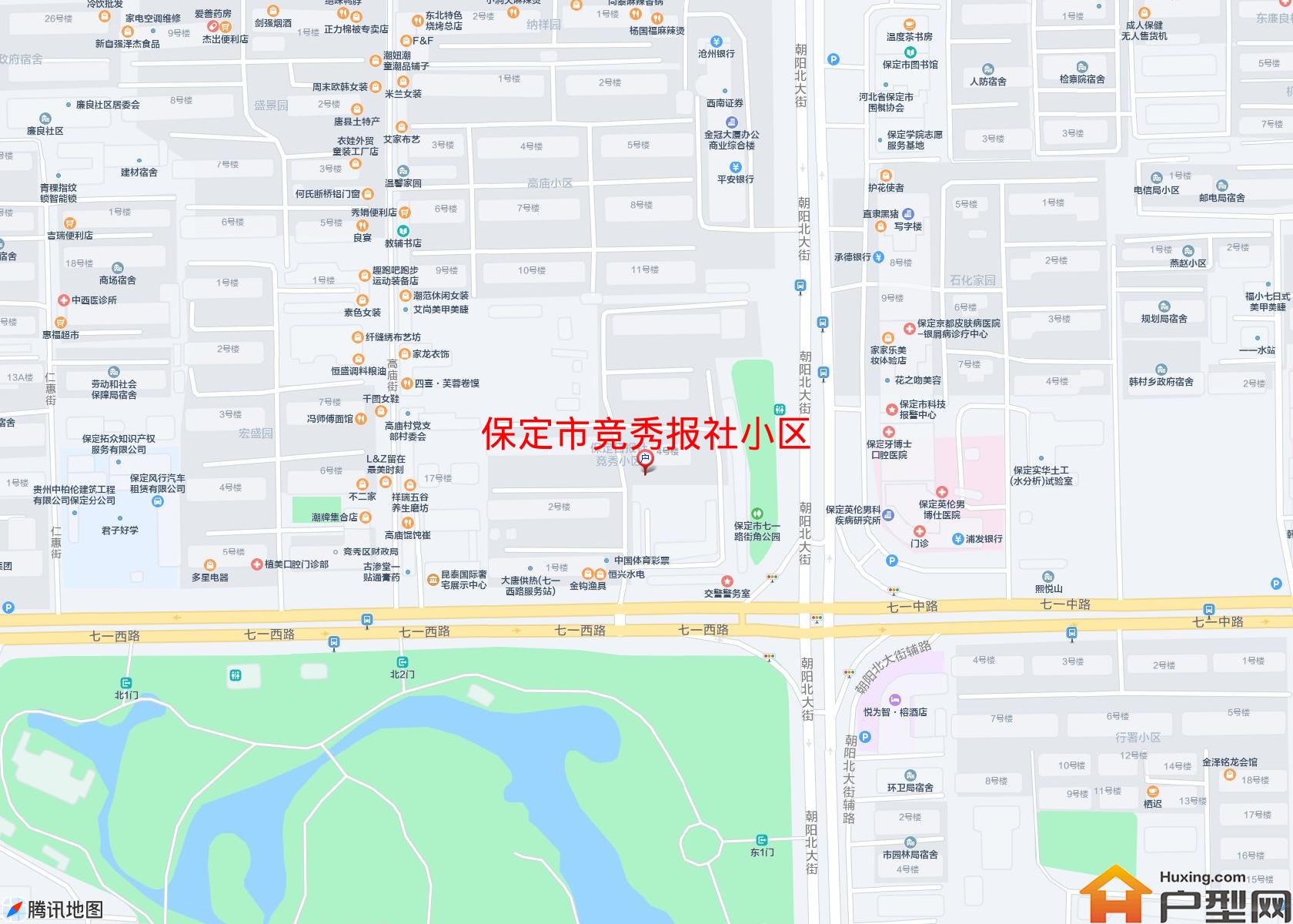 竞秀报社小区小区 - 户型网