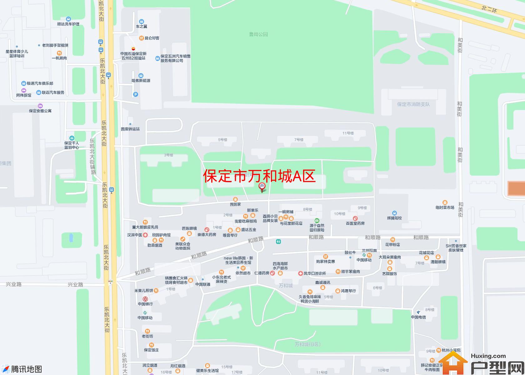 万和城A区小区 - 户型网