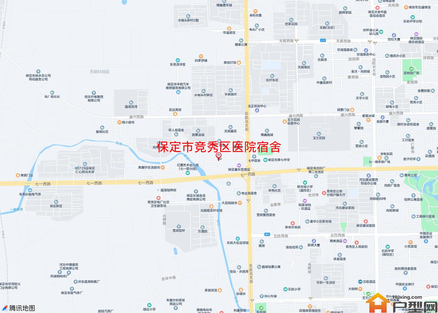 竞秀区医院宿舍小区 - 户型网