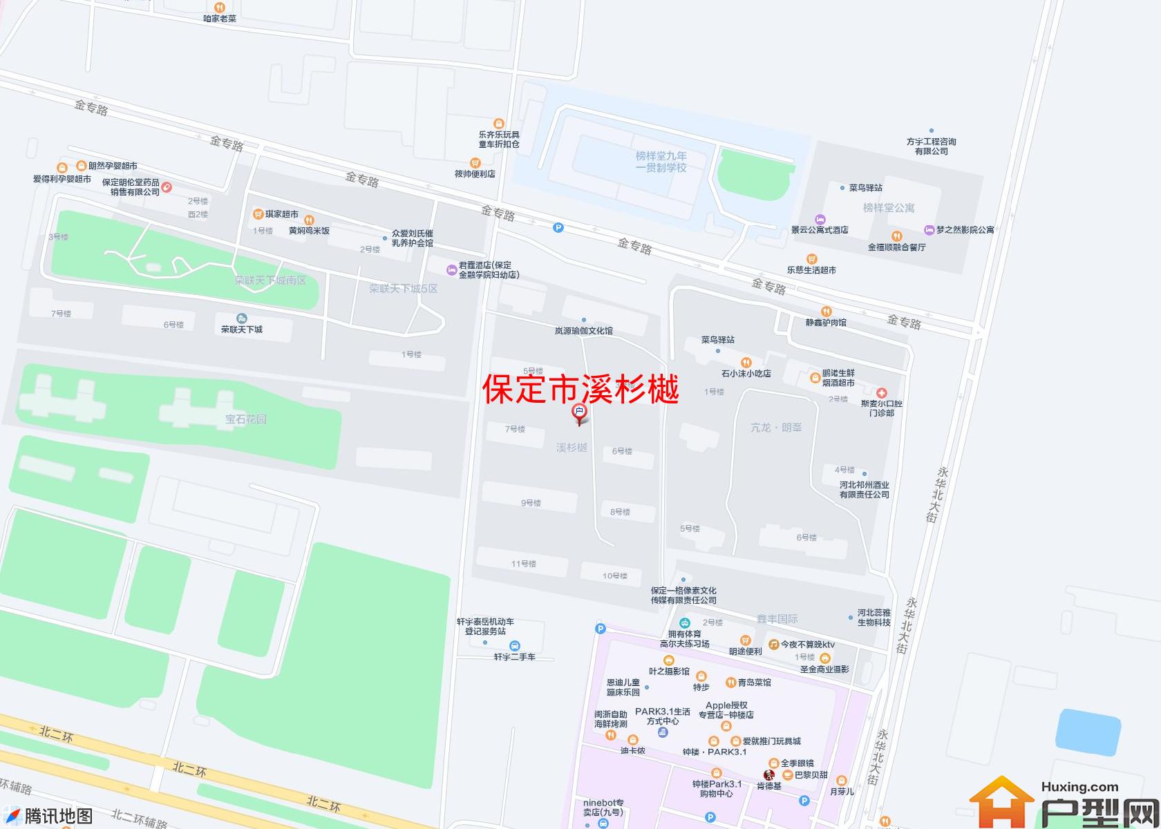 溪杉樾小区 - 户型网
