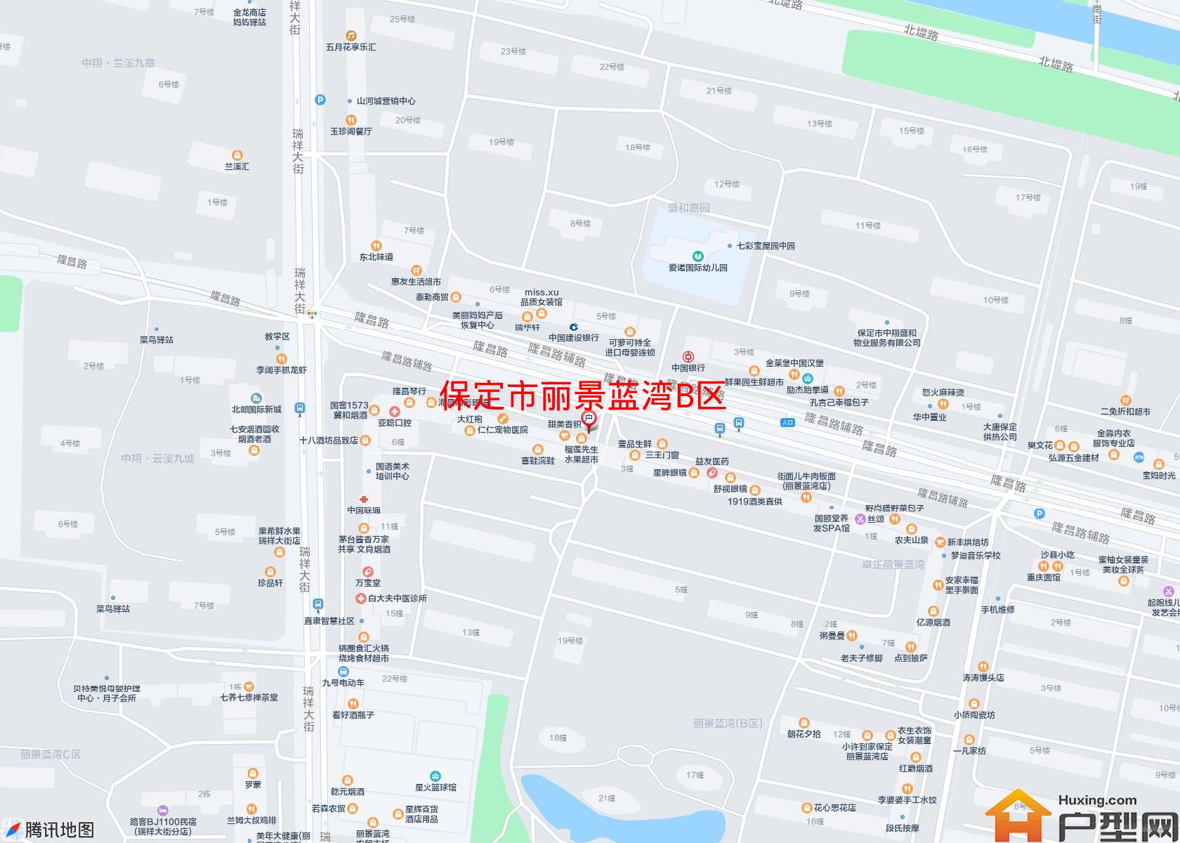 丽景蓝湾B区小区 - 户型网