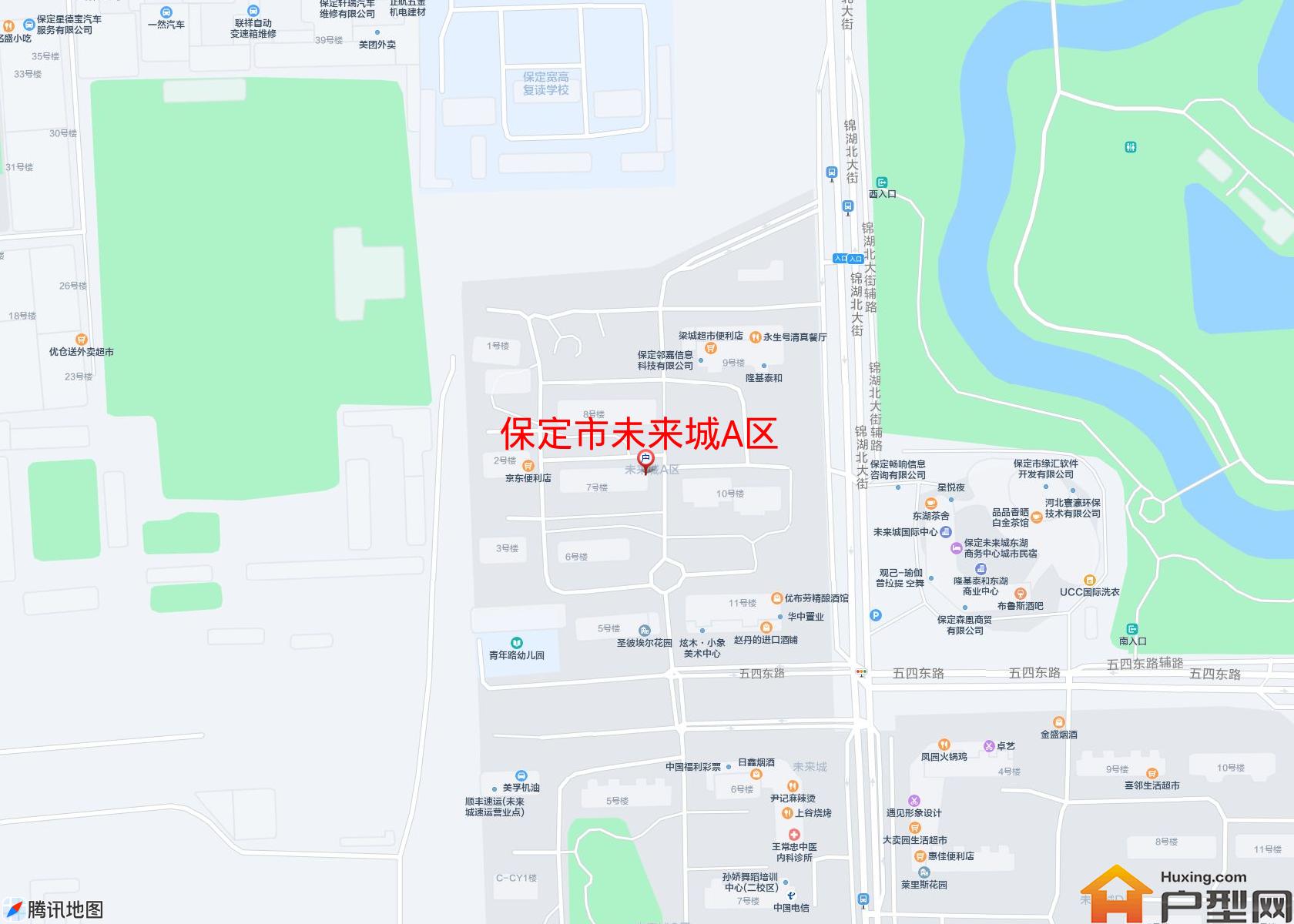 未来城A区小区 - 户型网