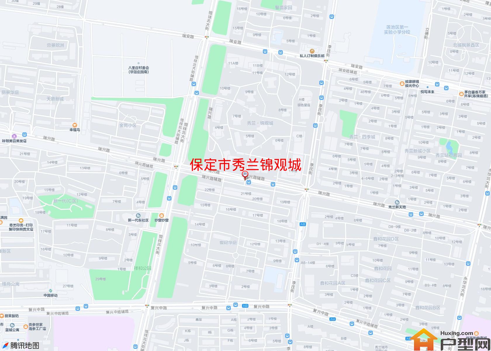 秀兰锦观城小区 - 户型网
