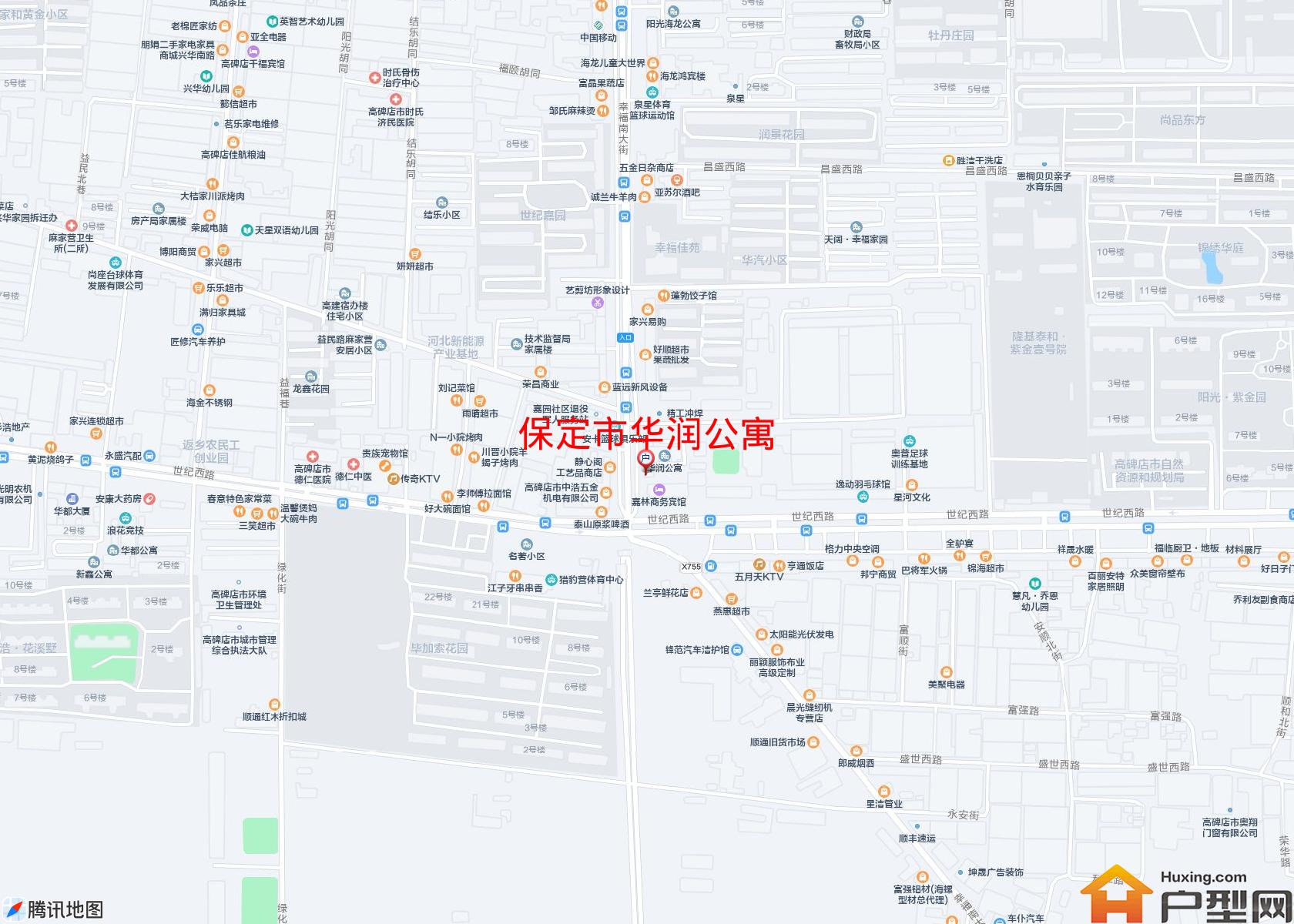 华润公寓小区 - 户型网