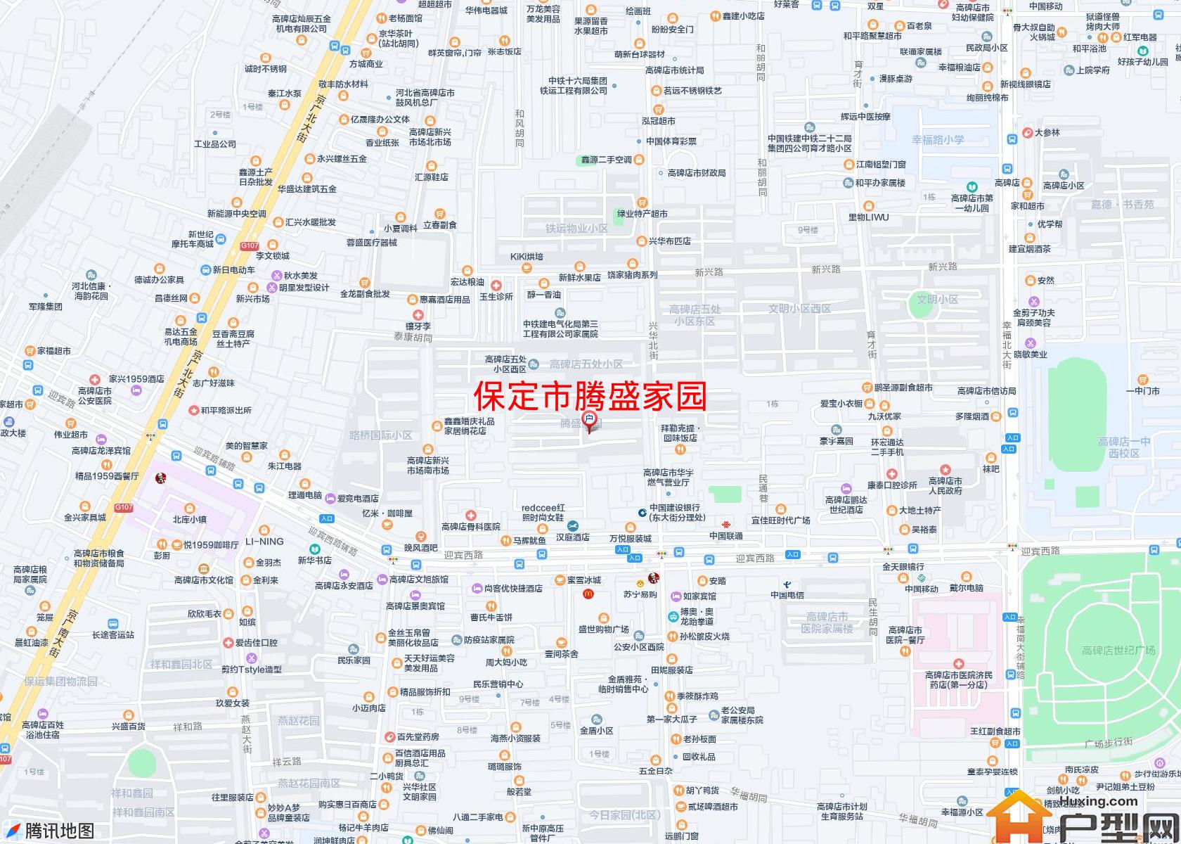 腾盛家园小区 - 户型网