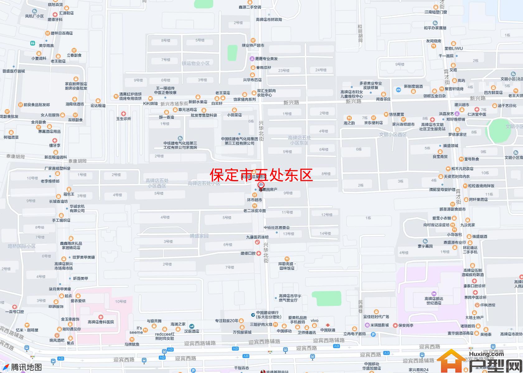 五处东区小区 - 户型网